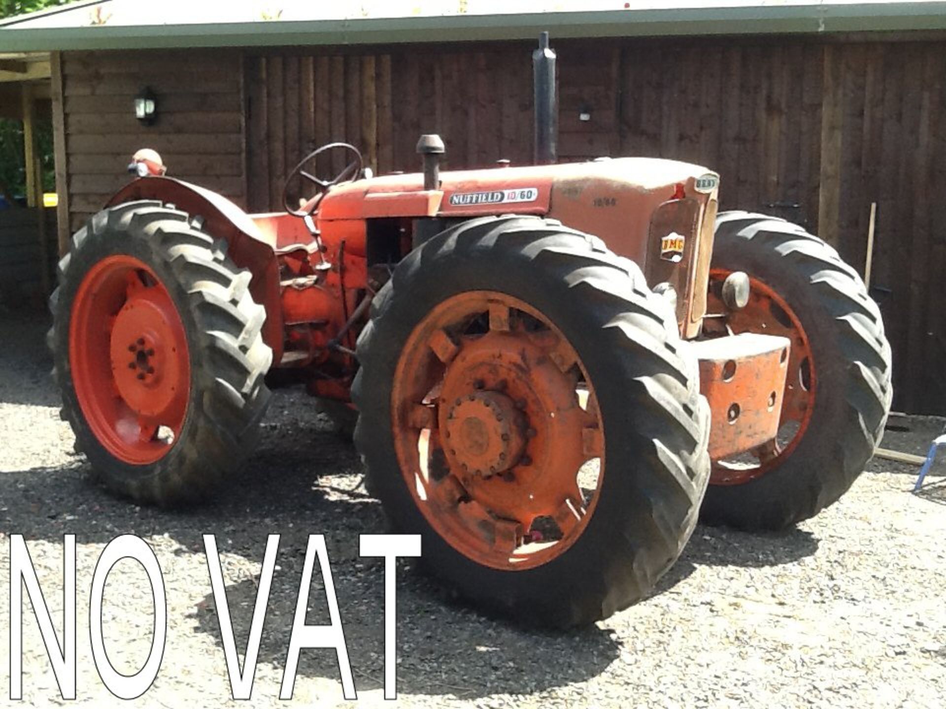 1967 NUFFIELD BRAY 10/60 4cylinder diesel TRACTOR Serial No: 60N/685473 Fitted with a Bray 4x4 front - Image 2 of 2