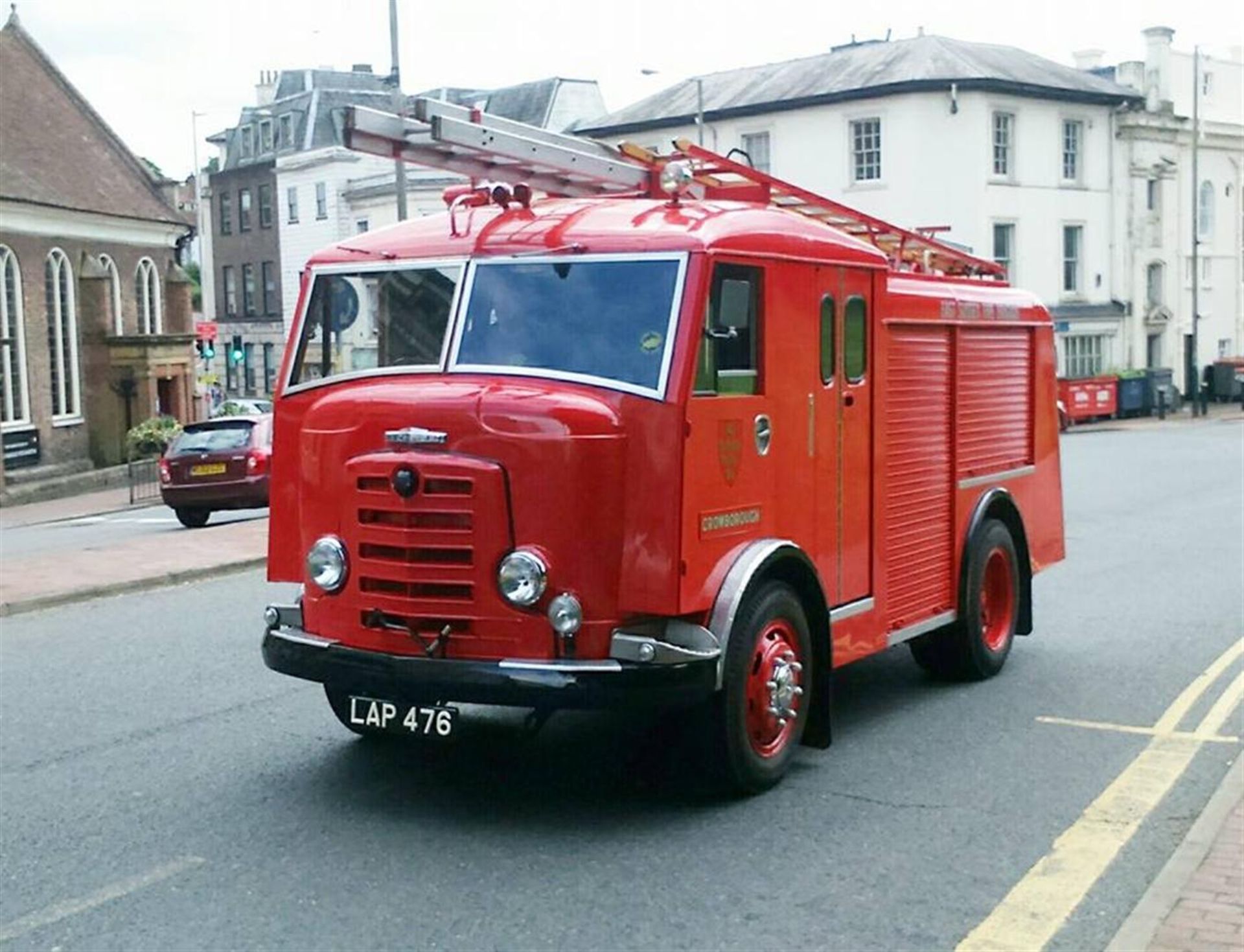 1956 Commer Karrier Gamecock Water Tender Fire Appliance Reg. No. LAP 476 Chassis No. 72A0130 Engine