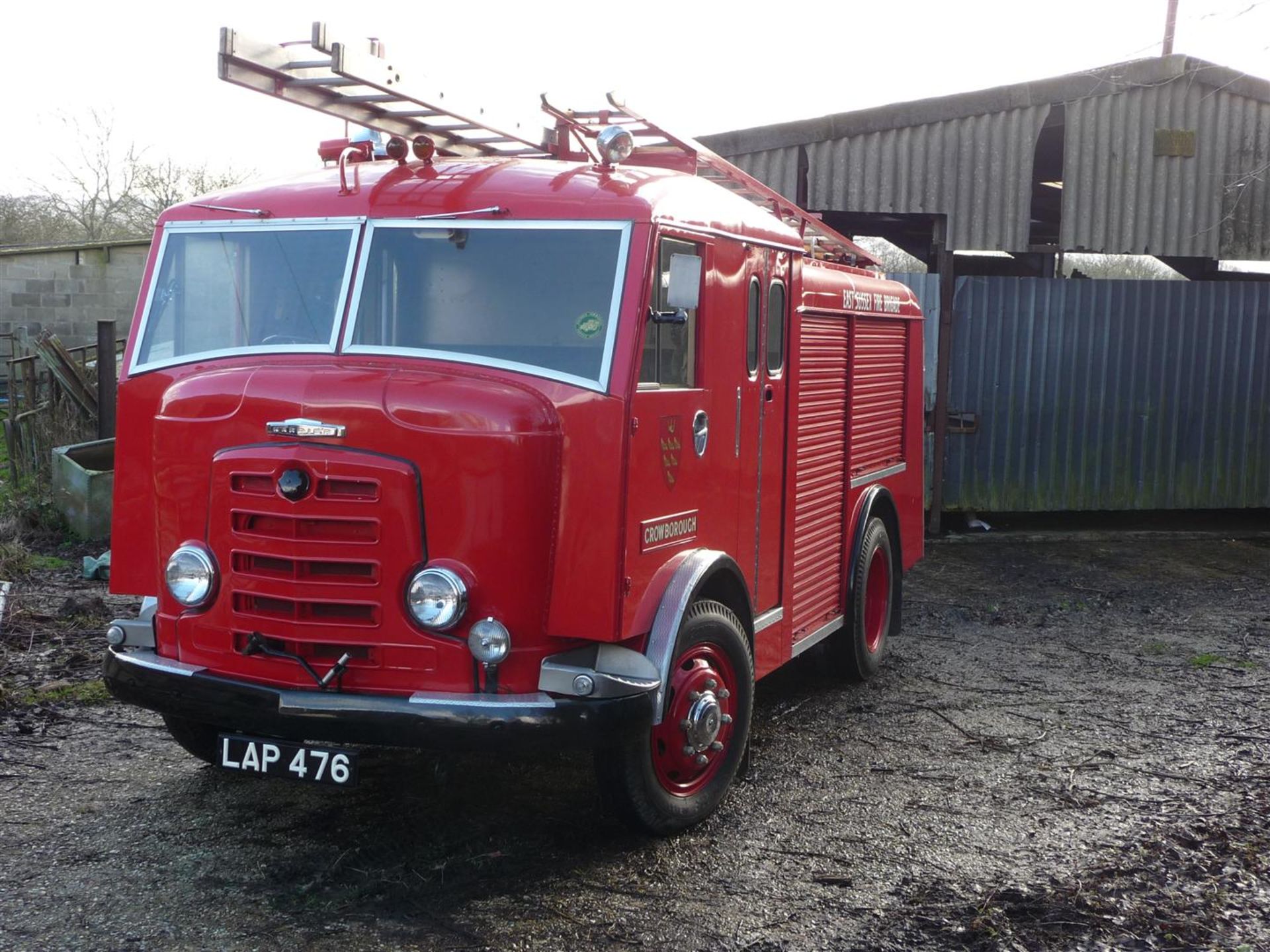 1956 Commer Karrier Gamecock Water Tender Fire Appliance Reg. No. LAP 476 Chassis No. 72A0130 Engine - Image 5 of 5