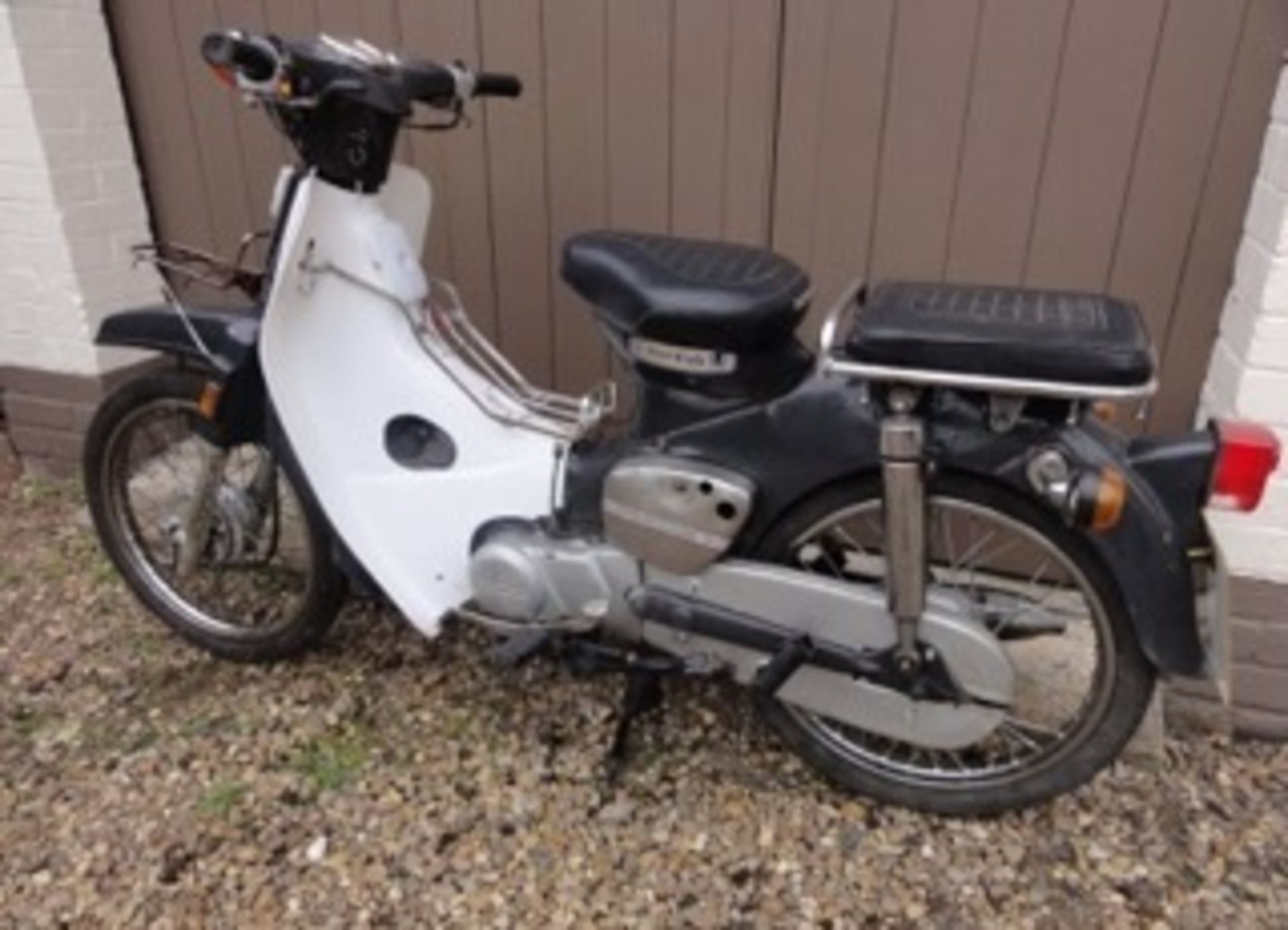 1976 50cc Honda C50 Super Cub Reg. No. PSO 123P Frame No. C033718 Engine No. 54230Y This example