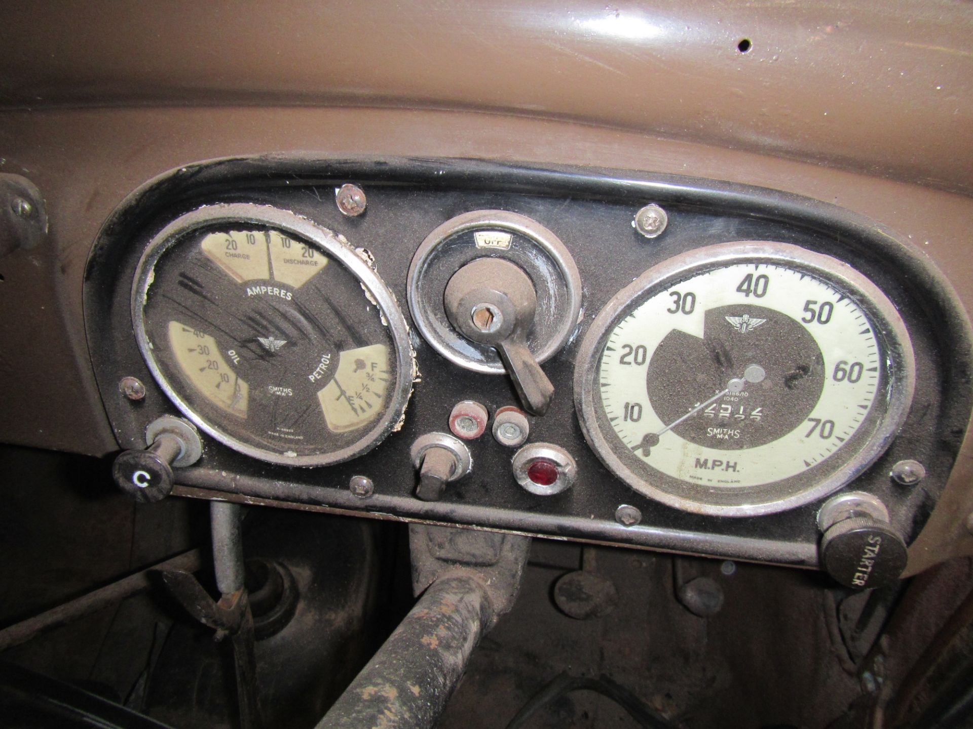 1938 799cc Austin Big Seven Four Door Saloon Reg. No. GMV 233 Chassis No. 906 Ex Holkham Hall and - Image 4 of 5