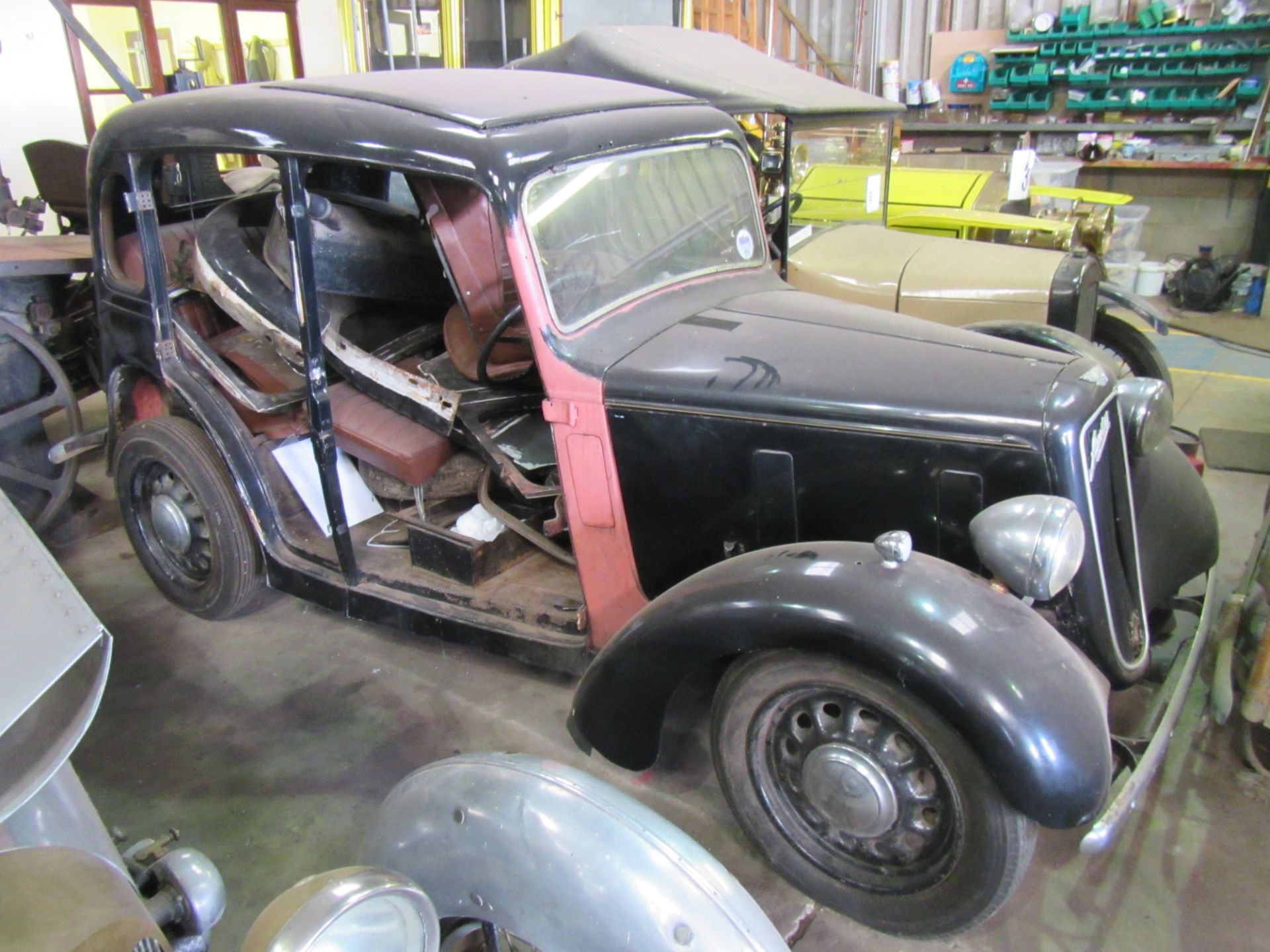 1938 799cc Austin Big Seven Four Door Saloon Reg. No. GMV 233 Chassis No. 906 Ex Holkham Hall and