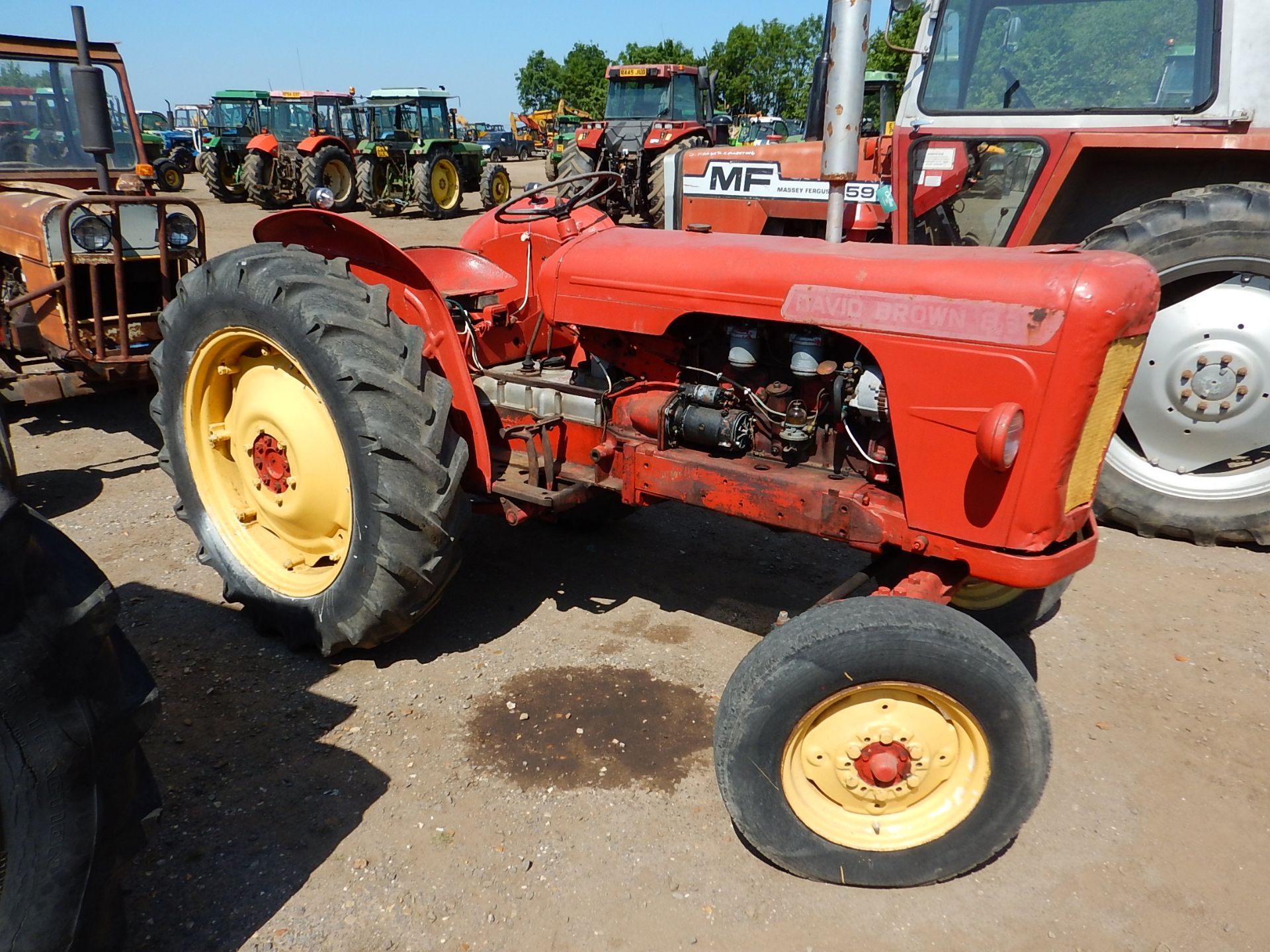 1960 DAVID BROWN 880 Implematic 4cylinder diesel TRACTOR Some early refurbishment work has been