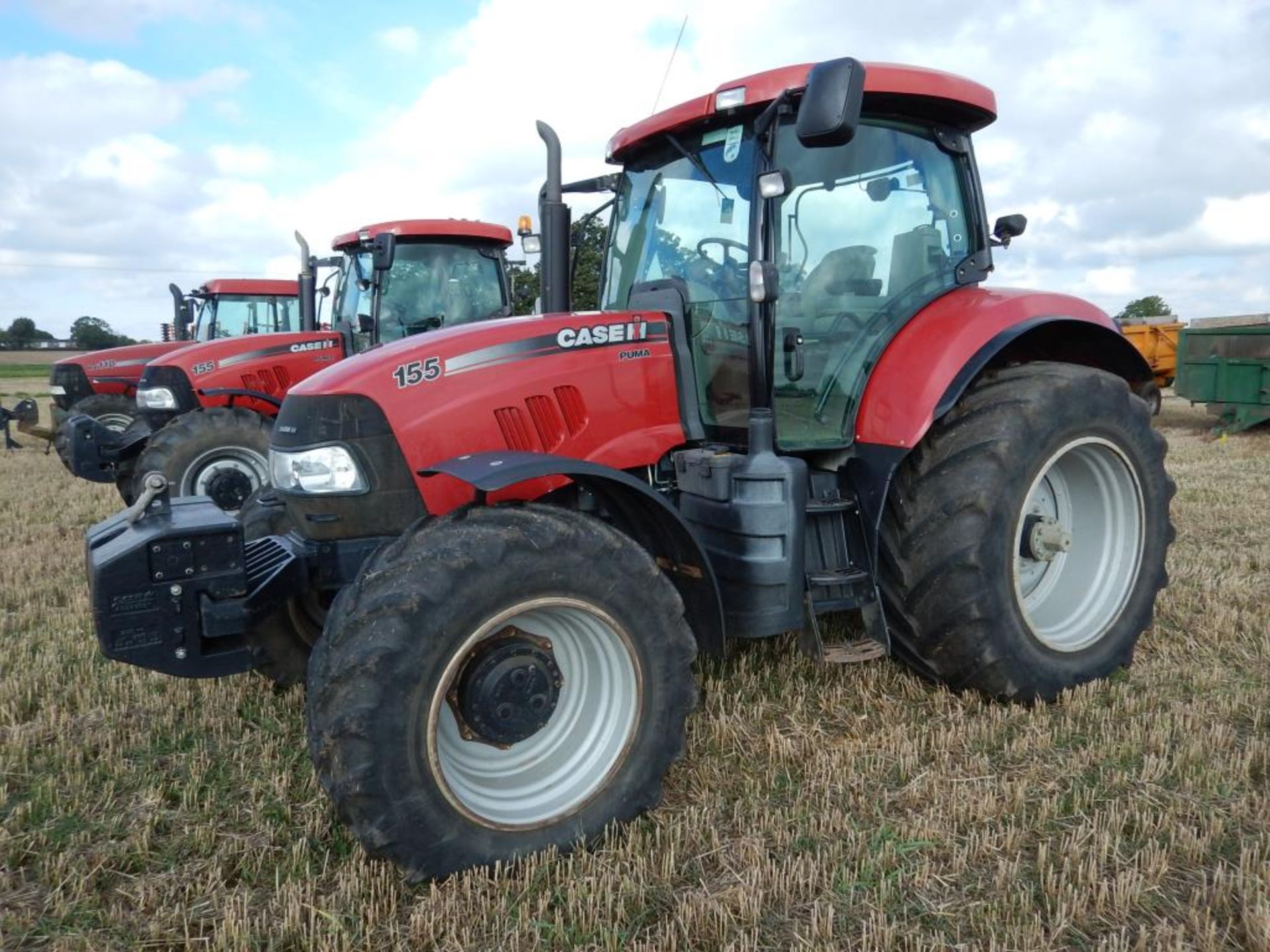 2009 CASE IH 155 Puma 50kph 4wd TRACTOR Fitted with front weight, cab and front suspension, air