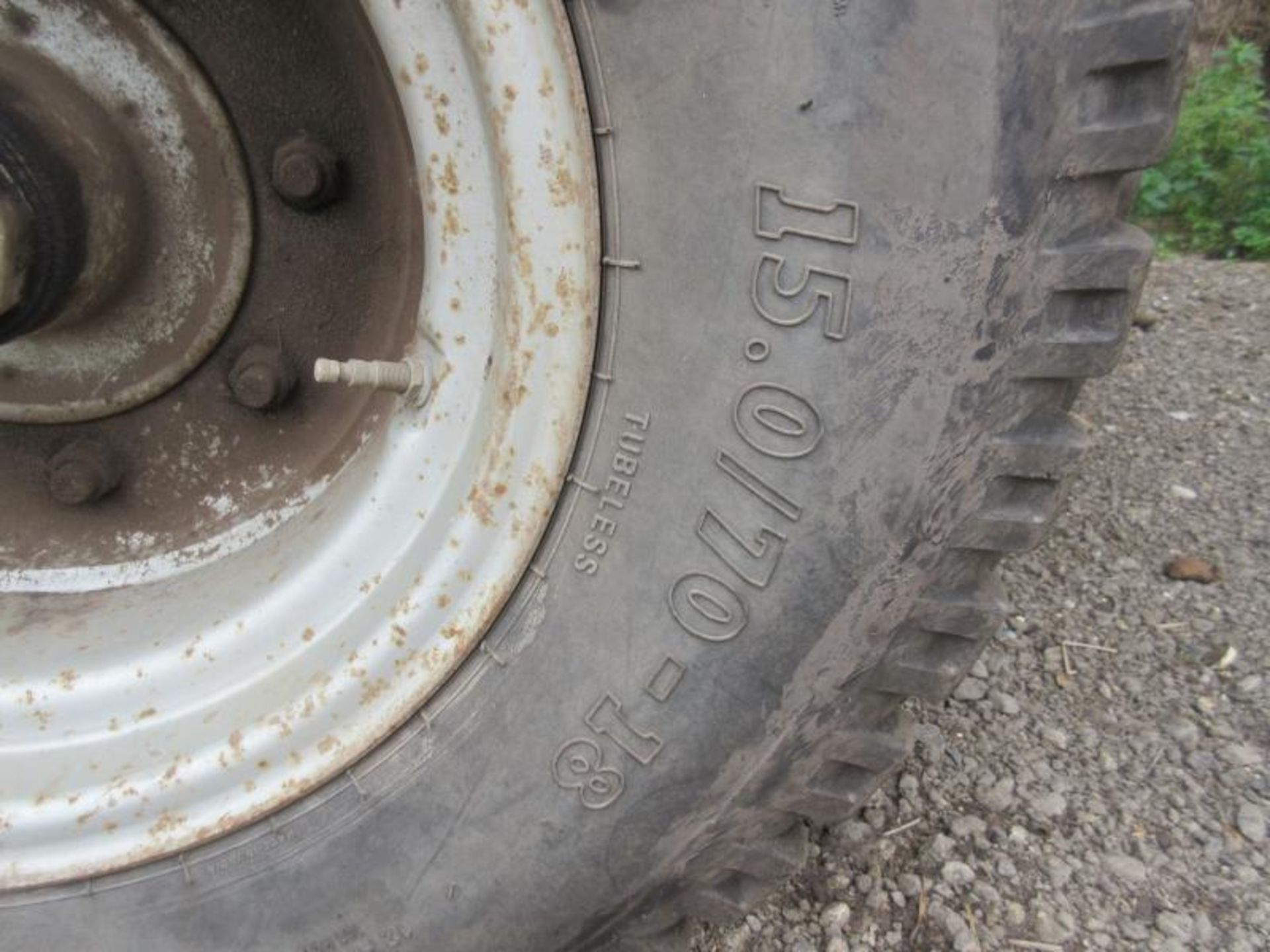 1992 AS Marston FEN 10tonne tandem axle steel monocoque tipping trailer with hydraulic tailgate on - Image 3 of 5