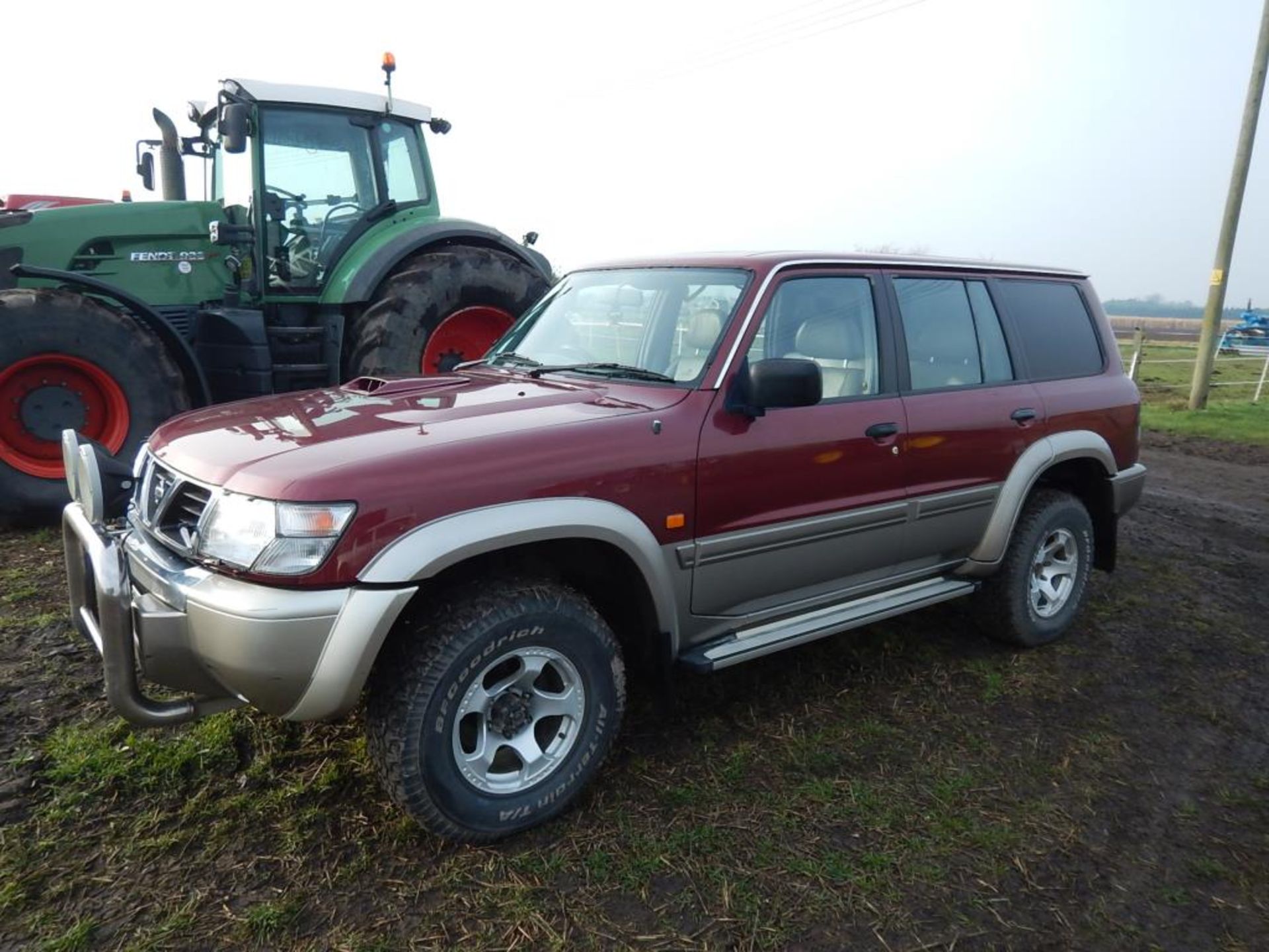 2002 NISSAN Patrol 4x4 Reg. No. RO52 FLP Serial No. 61000103262 Mileage: 133,000