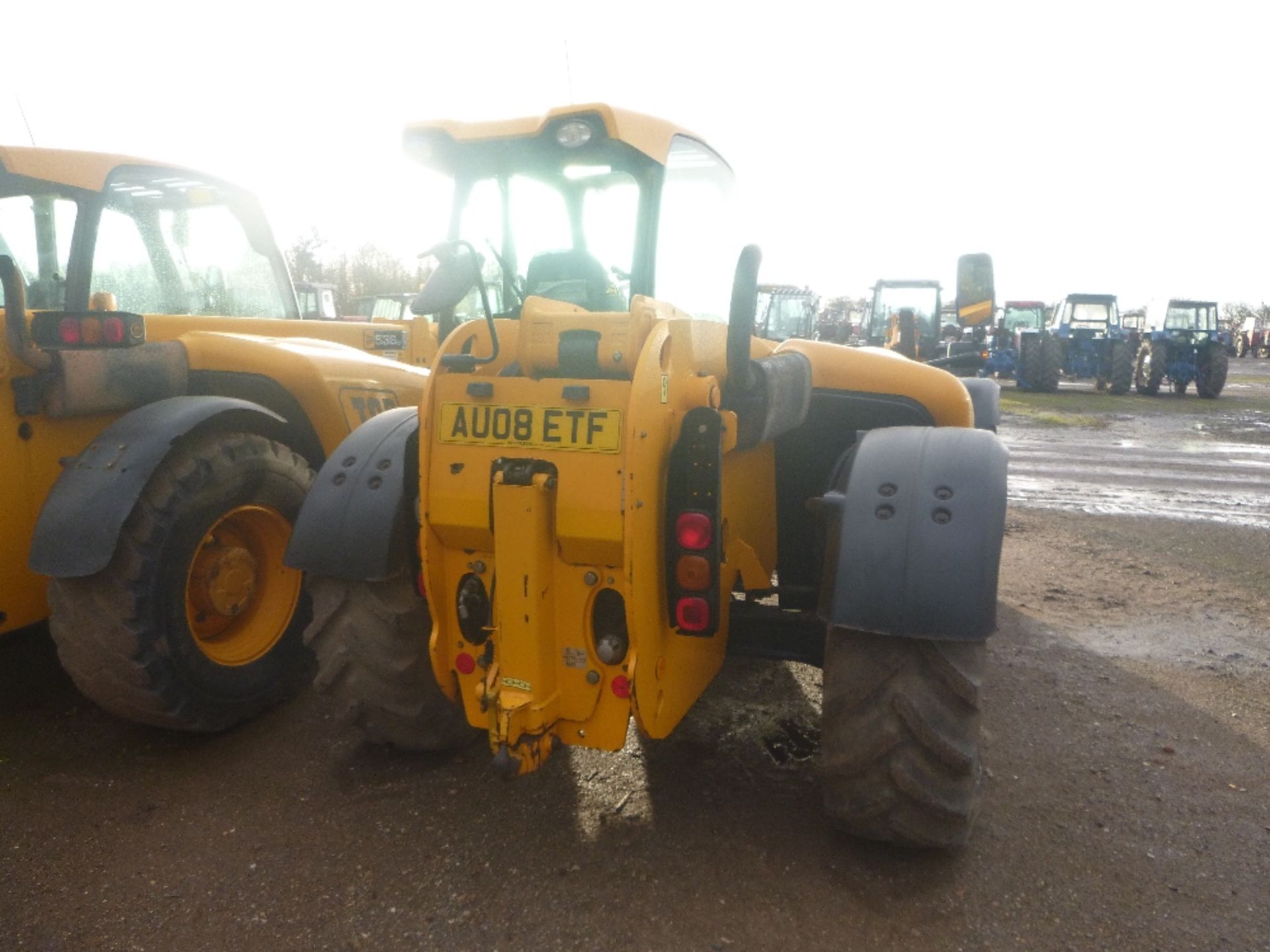 JCB 531-70 Agri Super Telehandler.  Reg. No. AU08 ETF.  Ser.No. 1425526 - Image 3 of 6