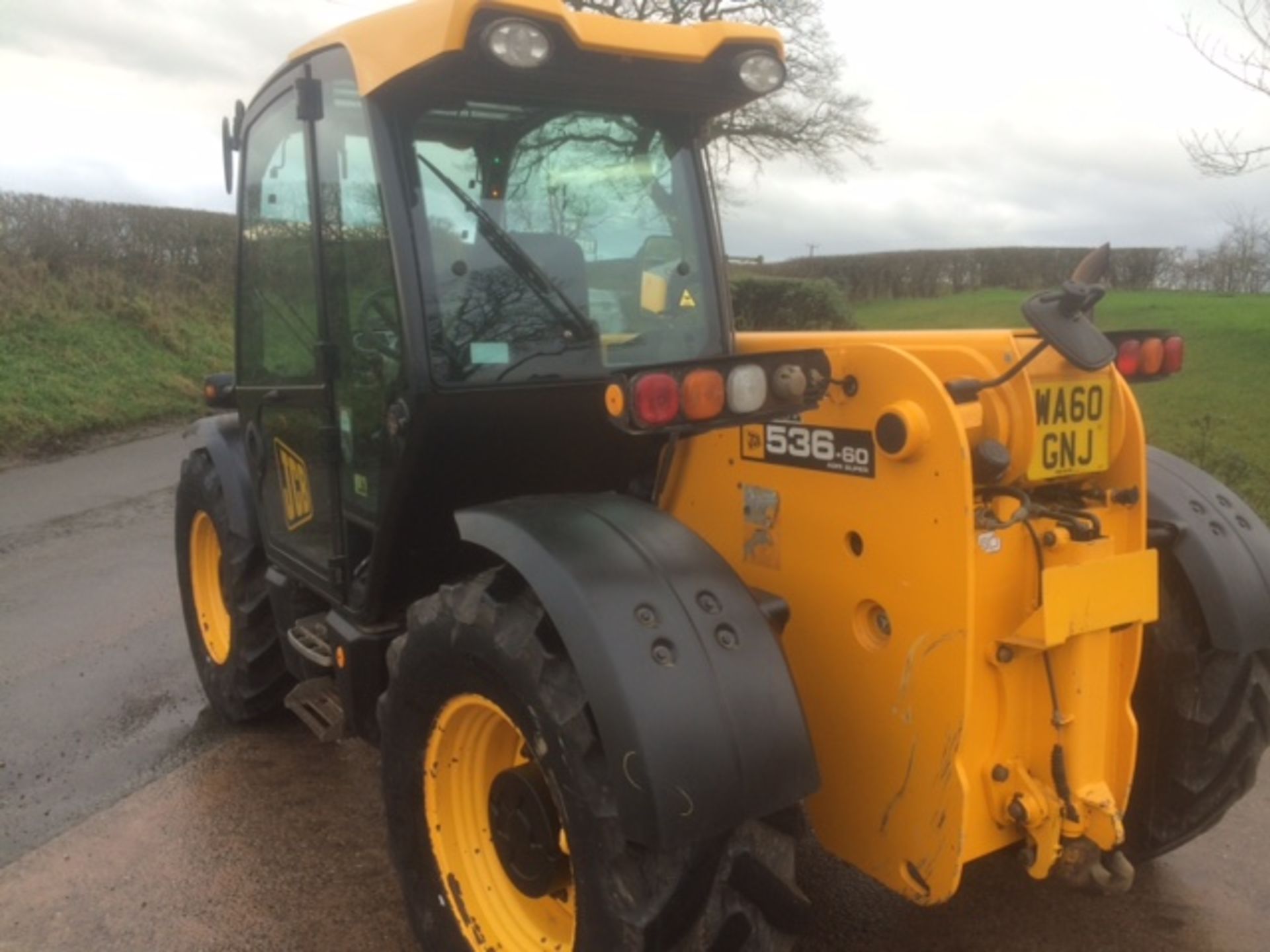 JCB 536/60 Agri Super Telehandler. V5 will be supplied.  Reg. No. WA60 GNJ - Image 4 of 9