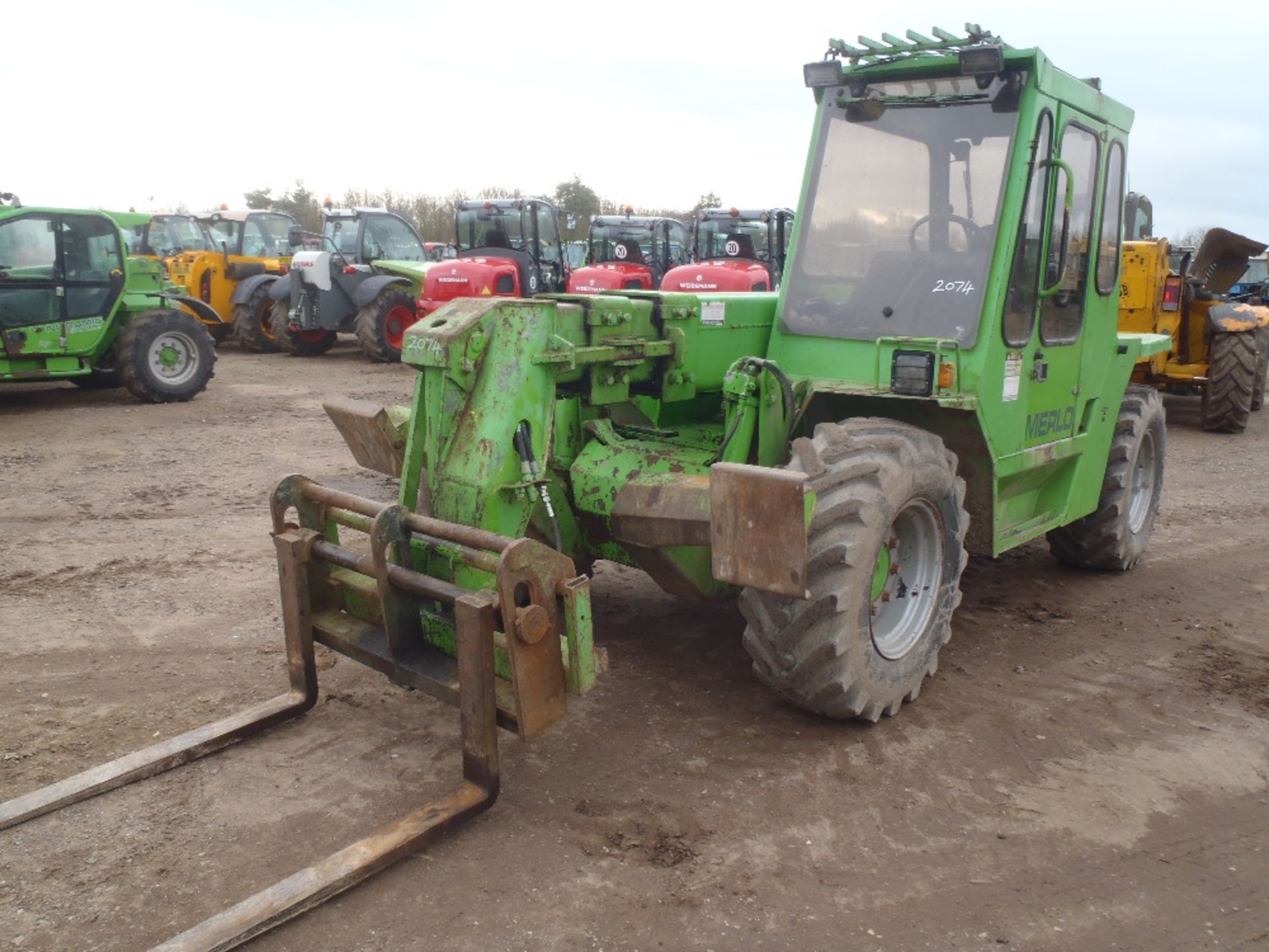 Merlo P25.9 Telehandler with 9m Reach & Sway Legs.  Reg. No. G379 BCV