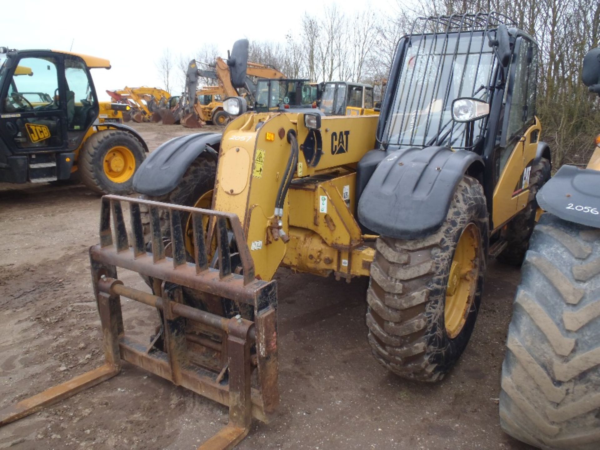 2005 Cat TH330B Telehandler.  Reg No SF05 GXT Ser. No. CATTH330VSLB01194