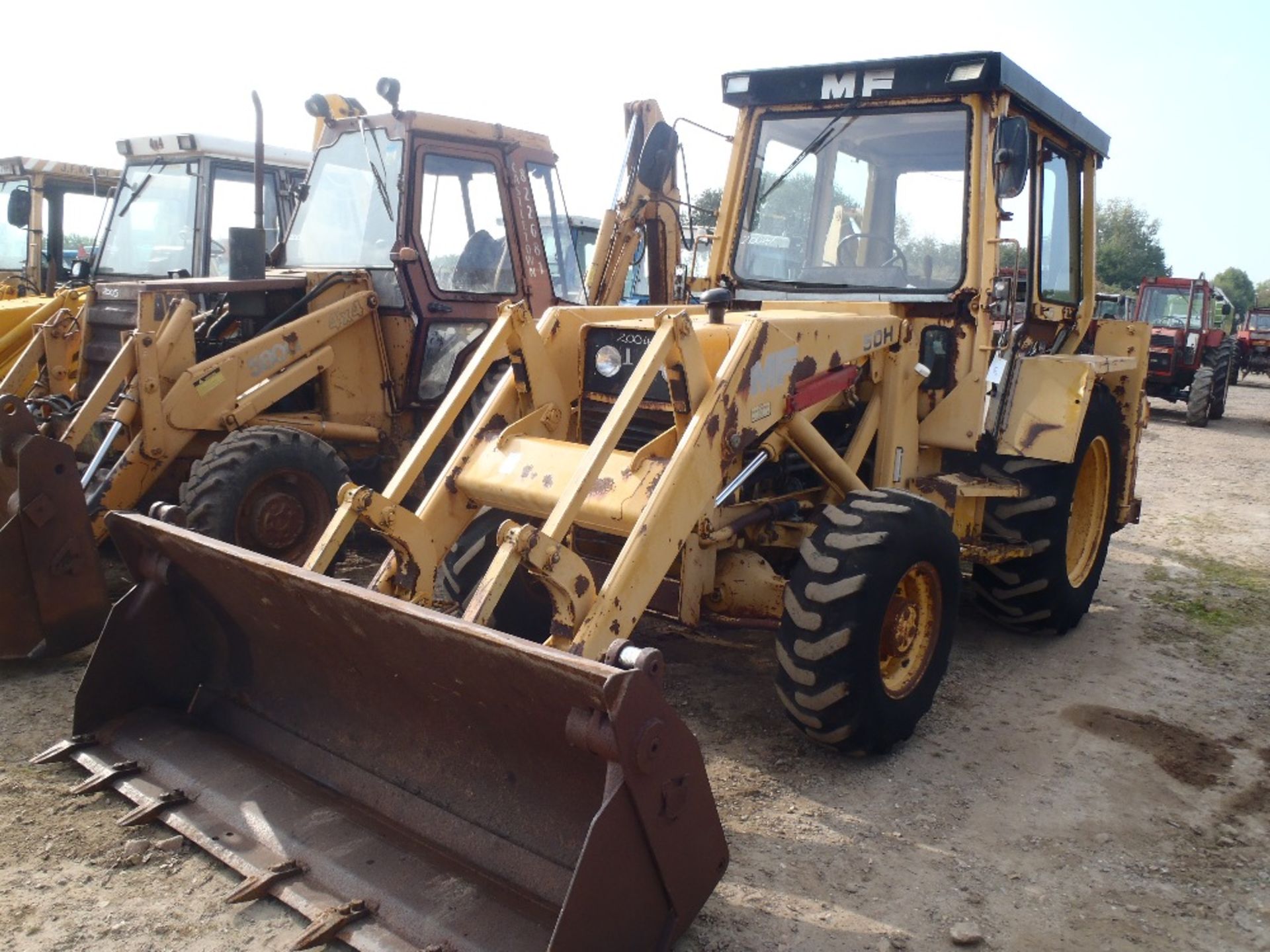 Massey Ferguson 50H 4wd Digger