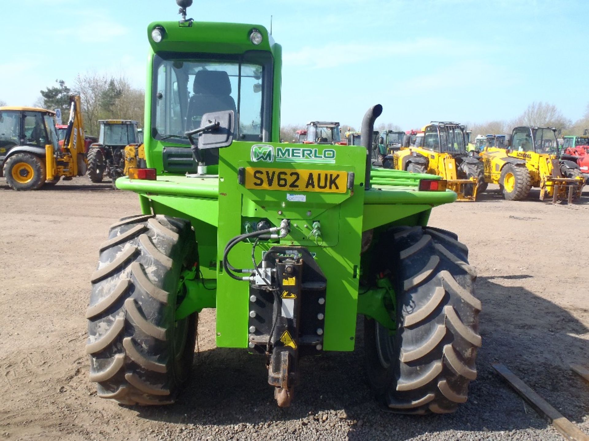 Merlo P40.7 Telehandler.  Reg.No. SV62 AUK - Image 3 of 4