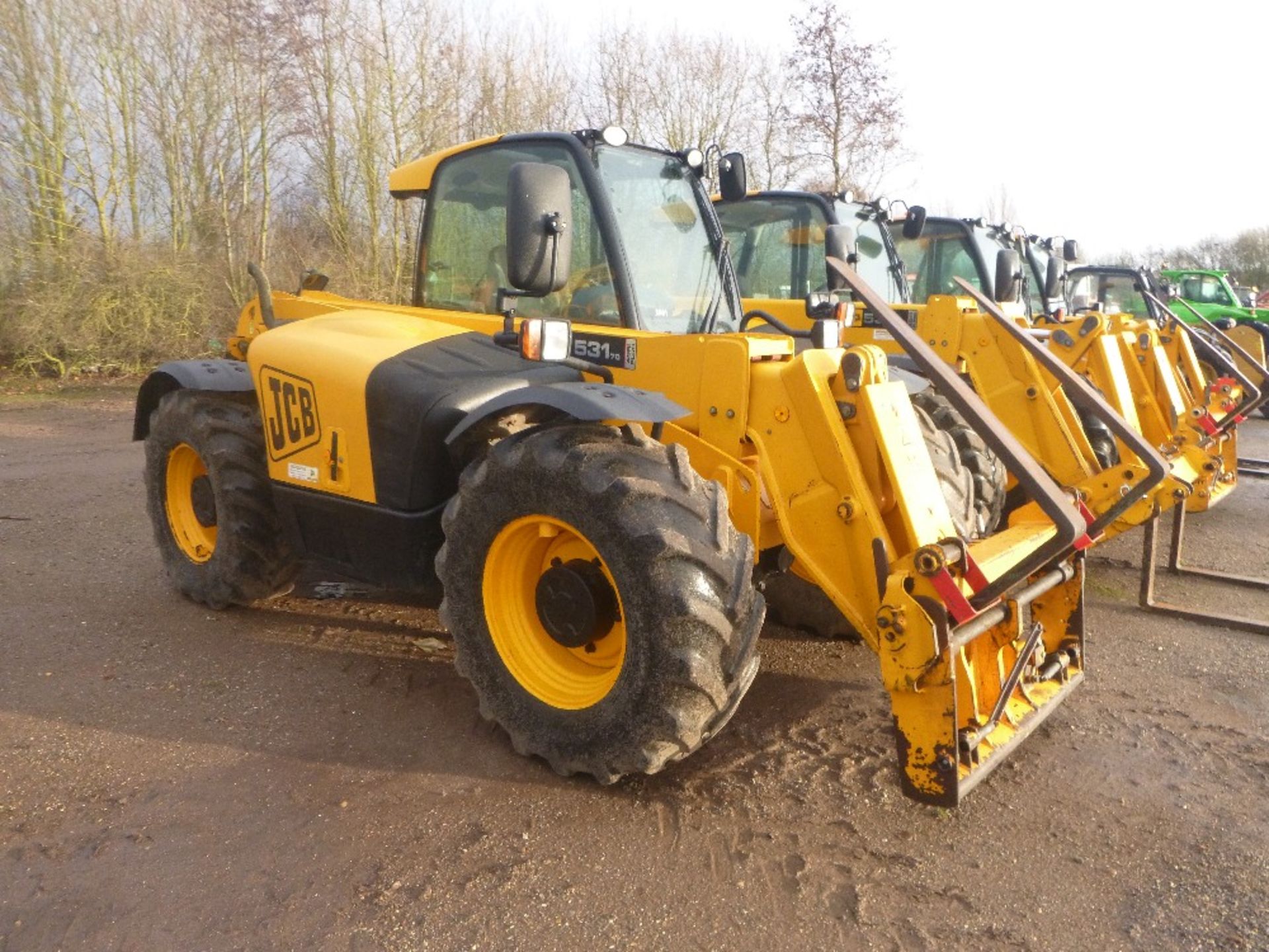 JCB 531-70 Agri Super Telehandler.  Reg. No. AU08 ETF.  Ser.No. 1425526 - Image 2 of 6