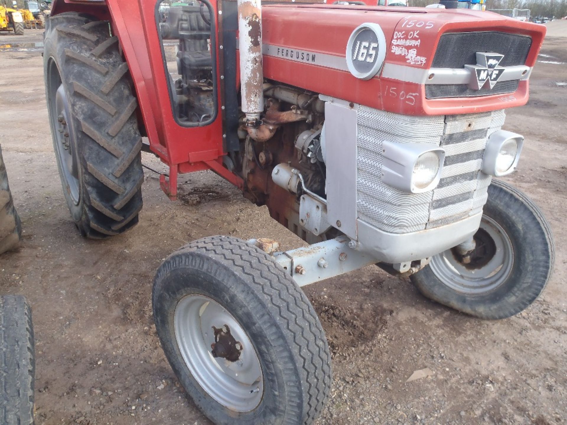 Massey Ferguson 165 Tractor  Ser No 127182 - Image 7 of 9