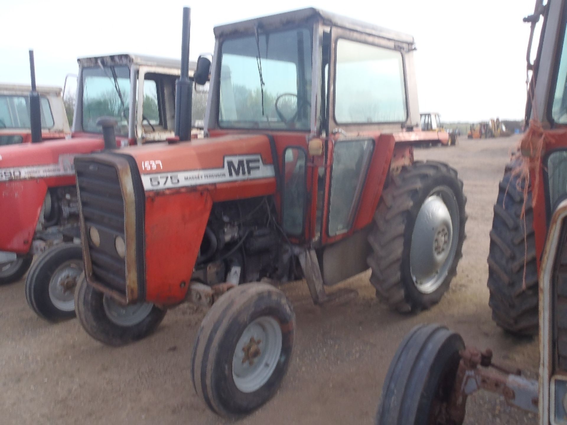 Massey Ferguson 575 Tractor with 4 Bolt Engine, Power Steering, 13.6x36 7.50x16 Tyres Reg. No. XVA