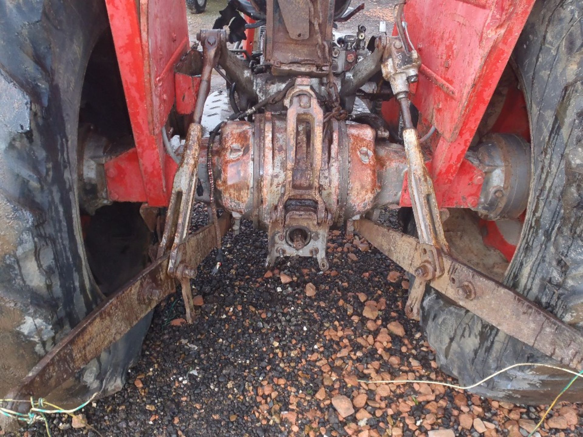 Massey Ferguson 188 Tractor with 4 Bolt Lift Pump Ser. No. 354746 - Image 2 of 10