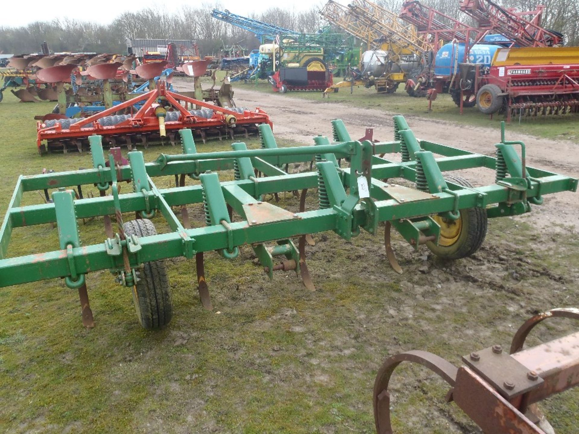 John Deere HD Chisel Plough with Rotoflex Harrow - Image 2 of 6