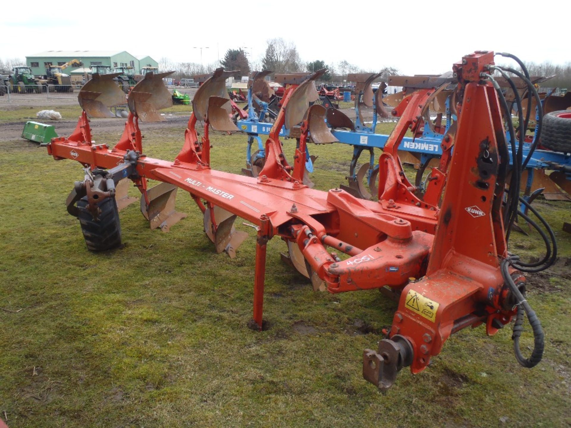 2006 Kuhn 151 5 Furrow Reversible Plough. Ser. No. E26262