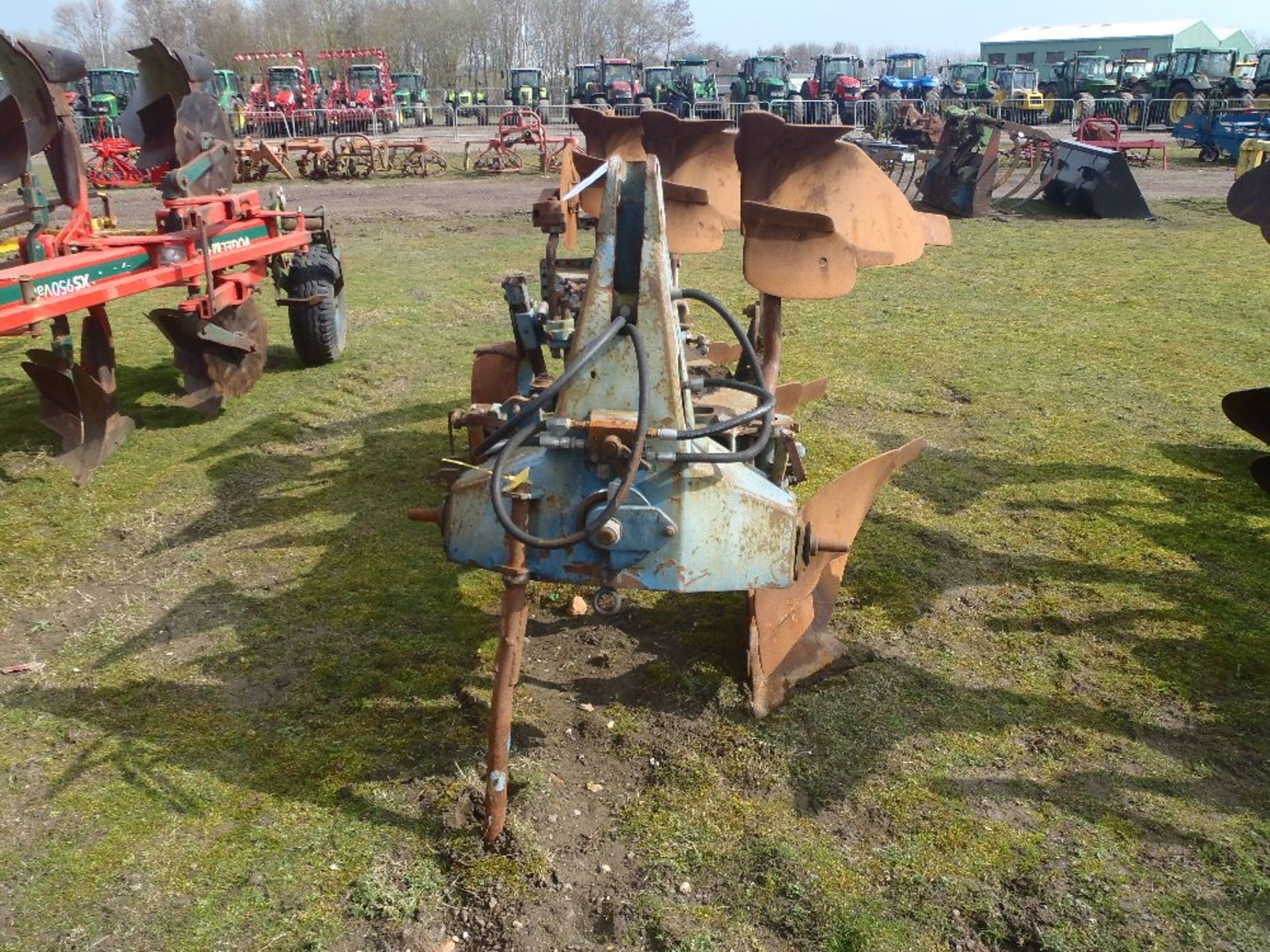 Ransomes 3 Furrow Reversible Plough - Image 2 of 5