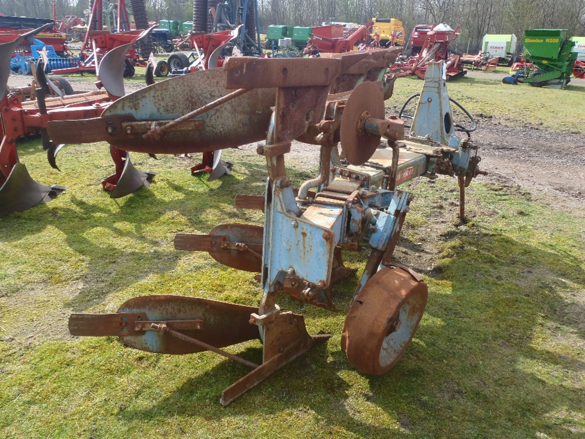 Ransomes 3 Furrow Reversible Plough - Image 3 of 5