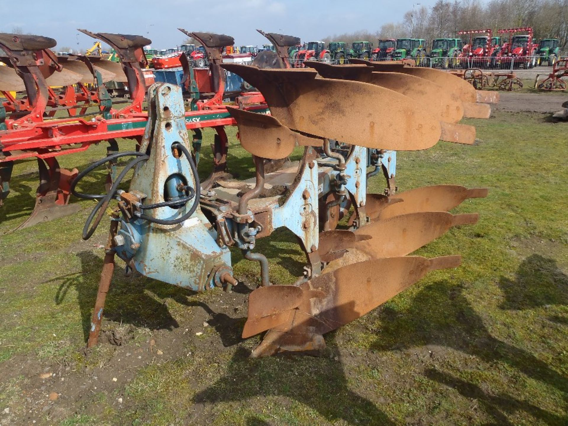 Ransomes 3 Furrow Reversible Plough - Image 5 of 5