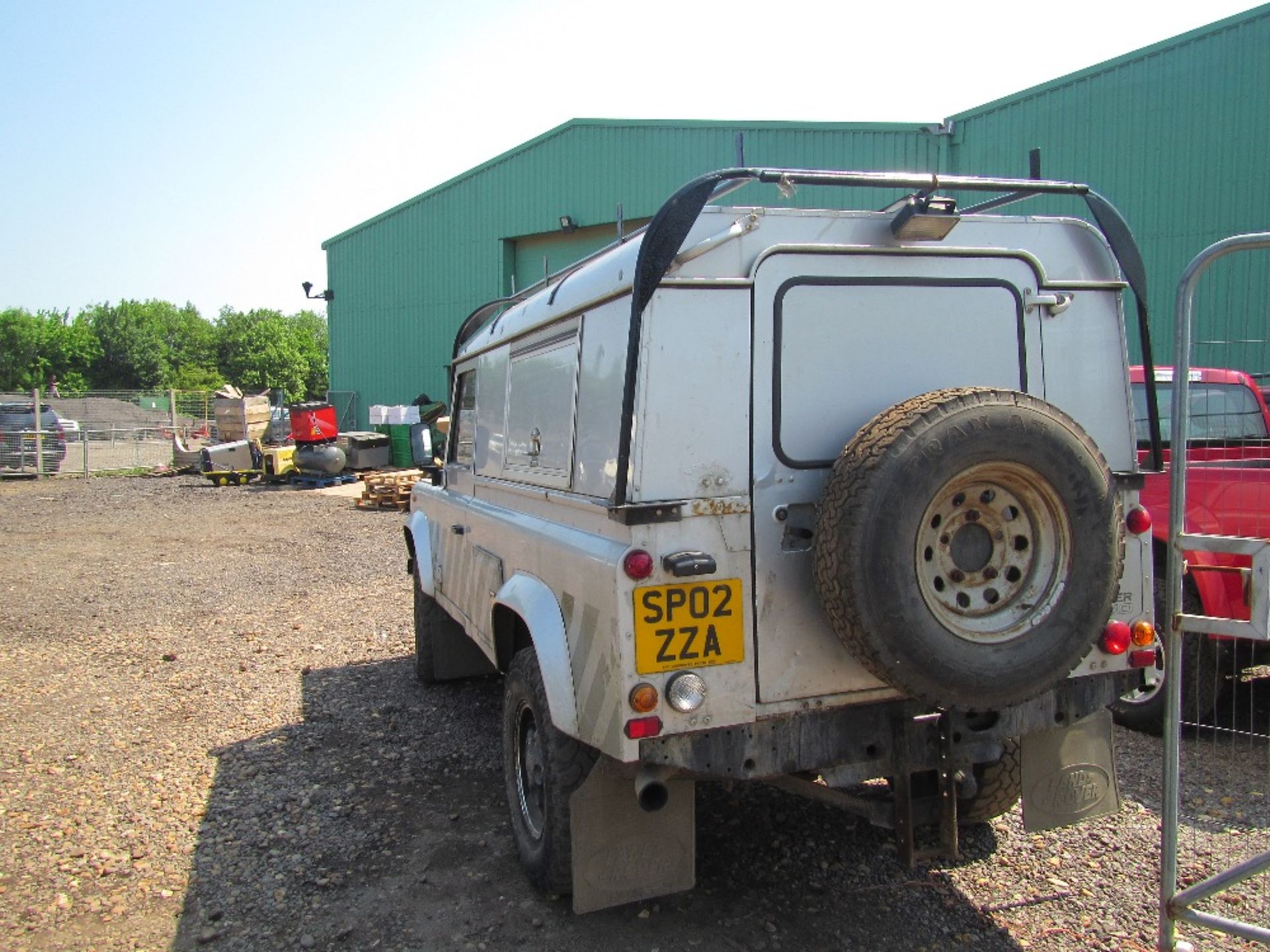 Land Rover 110 Utility. Ex Electric Board Mileage: 118,000. No MOT. Reg. No. SP02 ZZA - Image 3 of 3