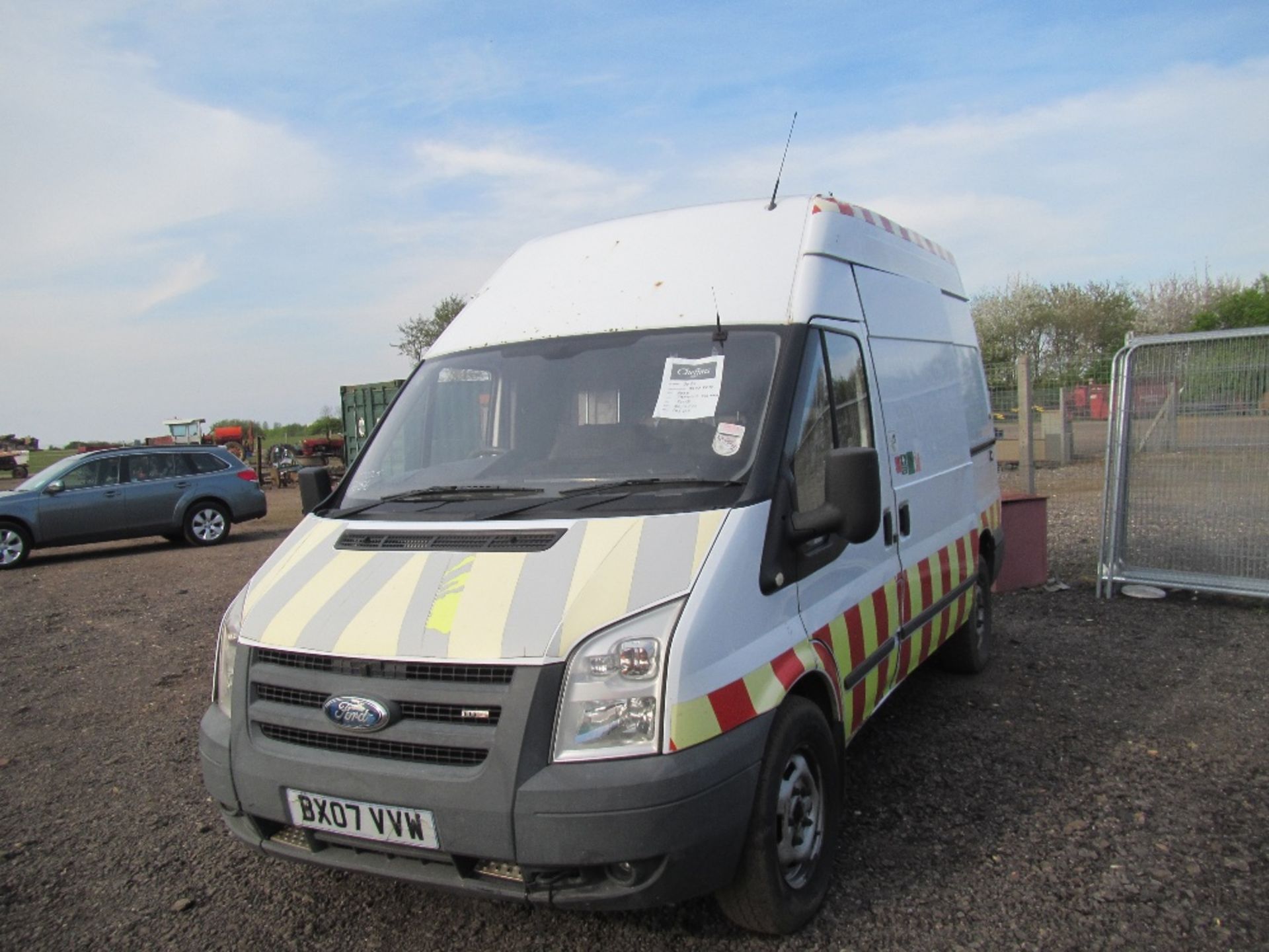 Ford Transit 350 MWB Van with High Roof, Compressor & Generator Built In. Ideal Fitters Van. V5 will - Image 2 of 6