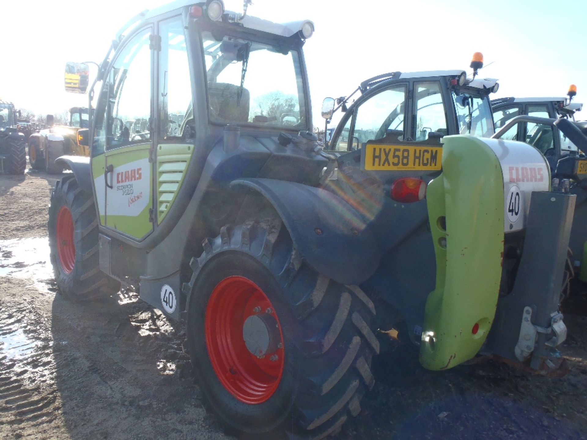 2009 Claas Scorpion 7030 3.5 Ton 7m Telehandler with Pick Up Hitch, Boom Suspension, JCB Headstock - Image 5 of 6