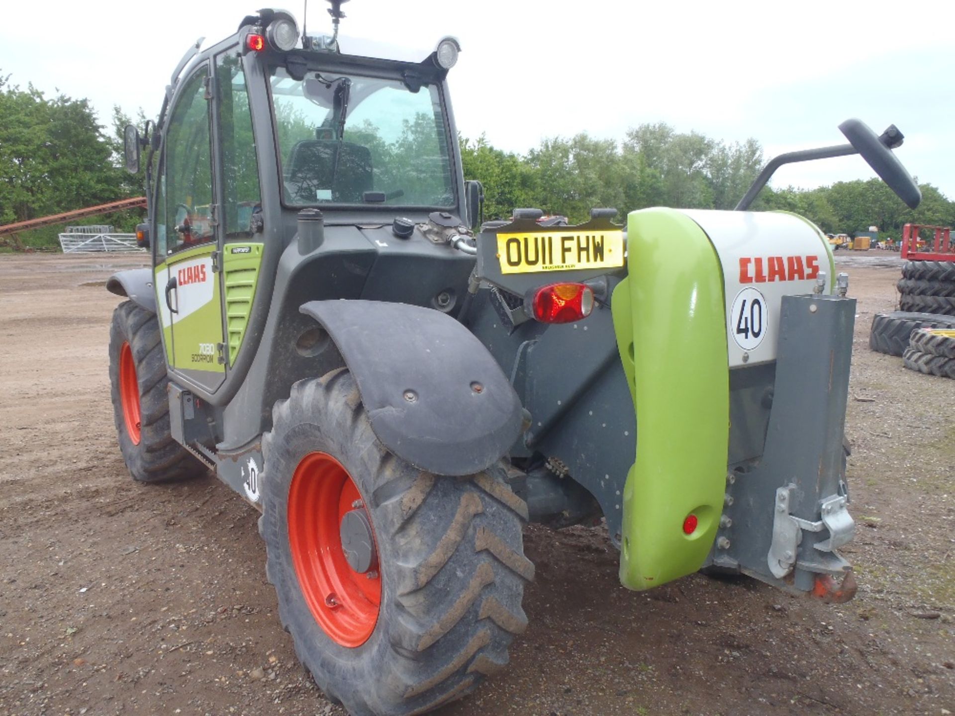Claas Scorpion 7030. V5 will be supplied Reg. No. OU11 FHW Ser No 401030601 - Image 5 of 6
