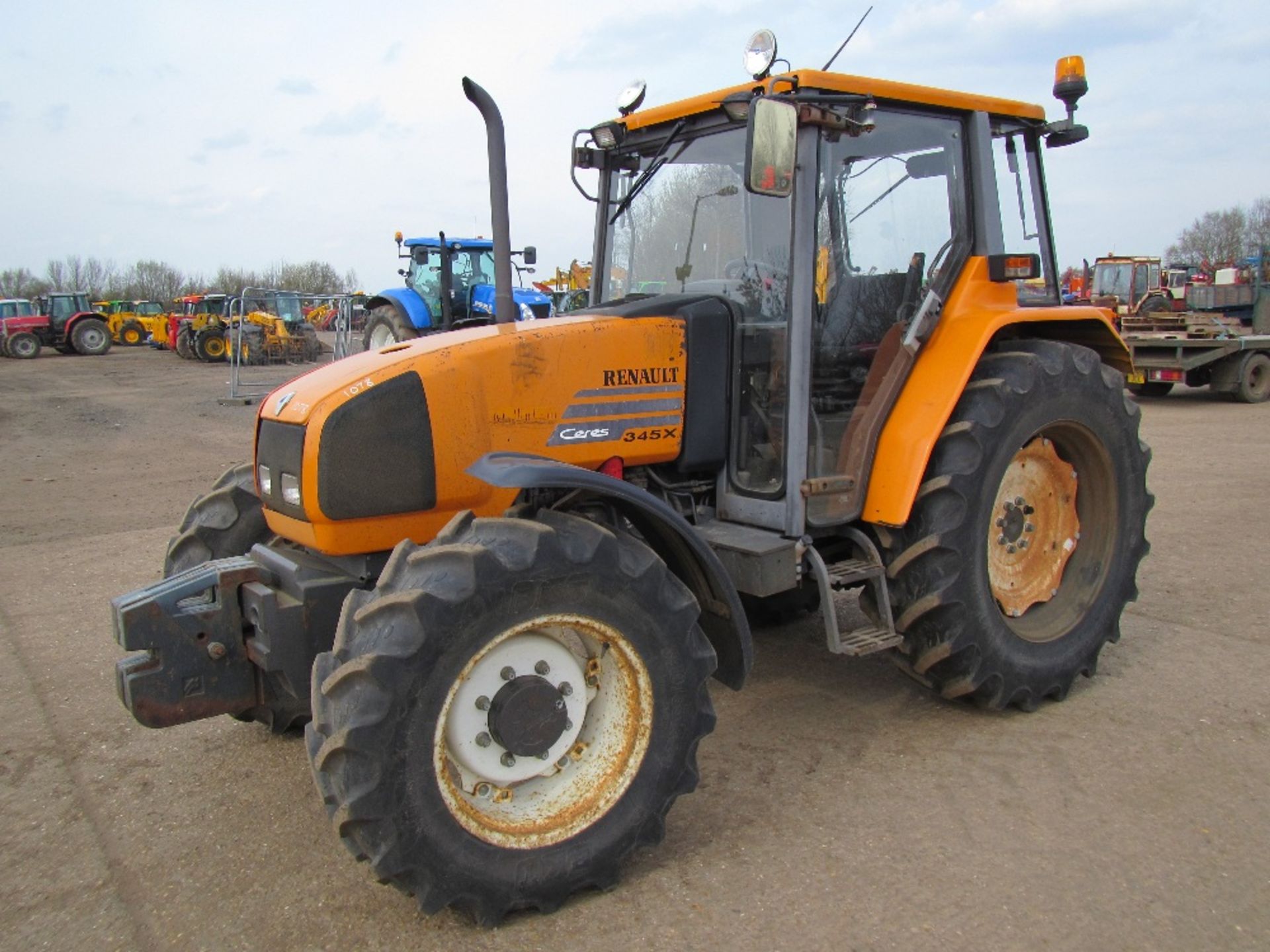 Renault Ceres 345X Tractor. Reg. No. SN51 MZJ. Ser. No. 1030358