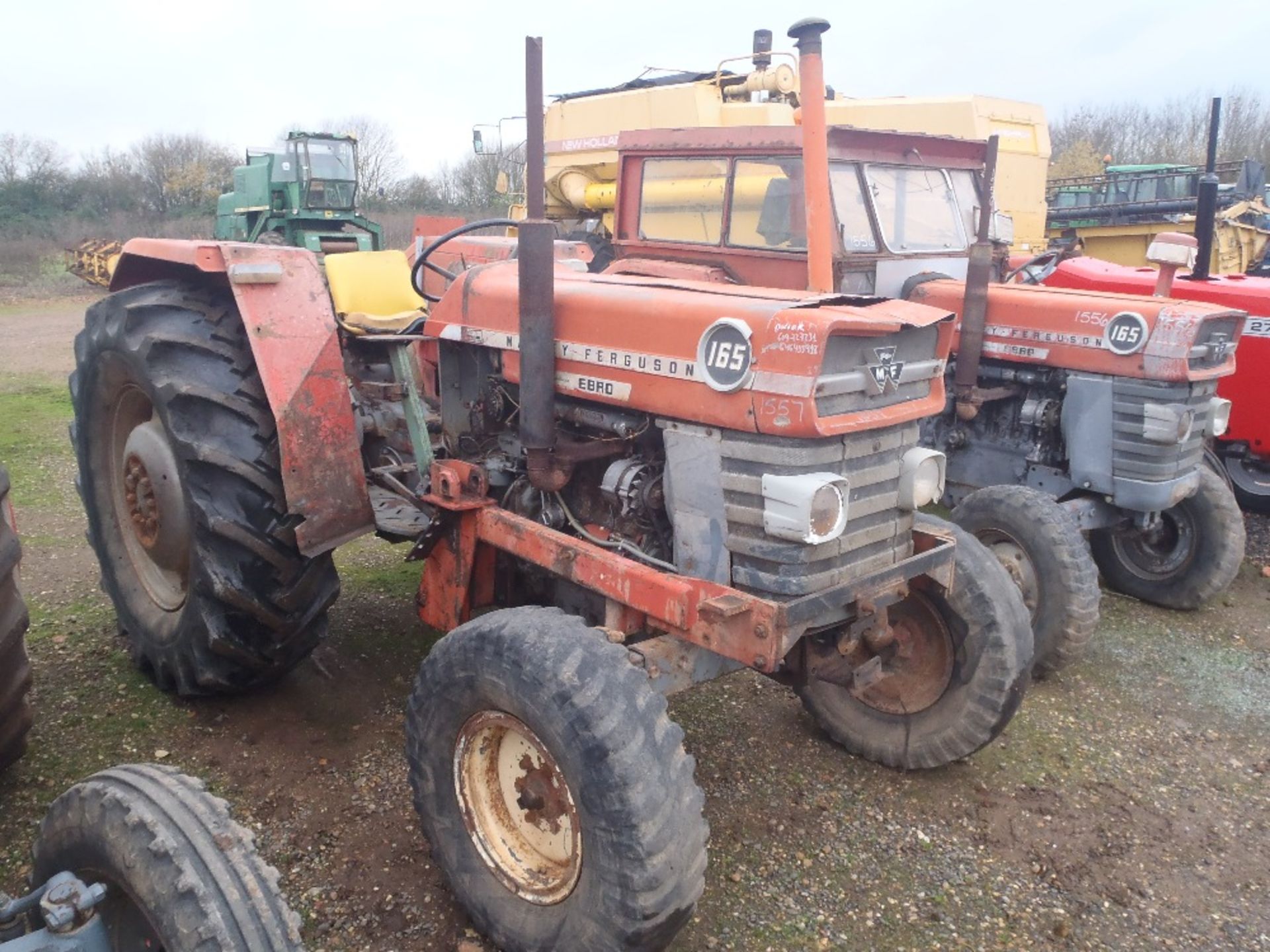 Massey Ferguson 165 Tractor. Ser.No. 136298 - Image 8 of 9