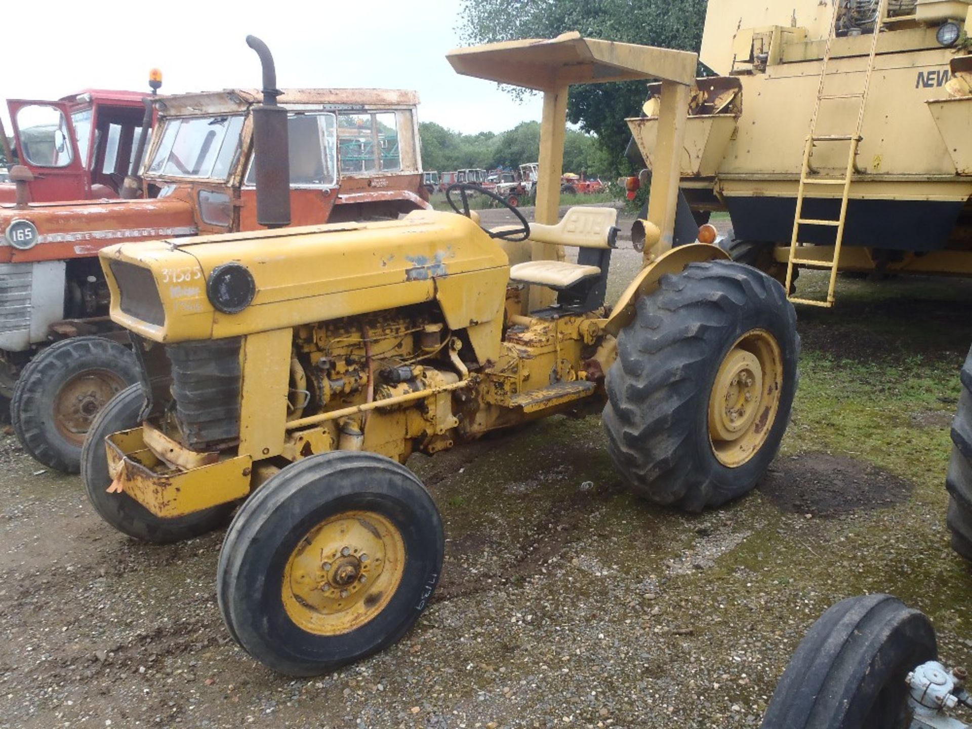 Massey Ferguson 165 Industrial Tractor Ser. No. 9A154053