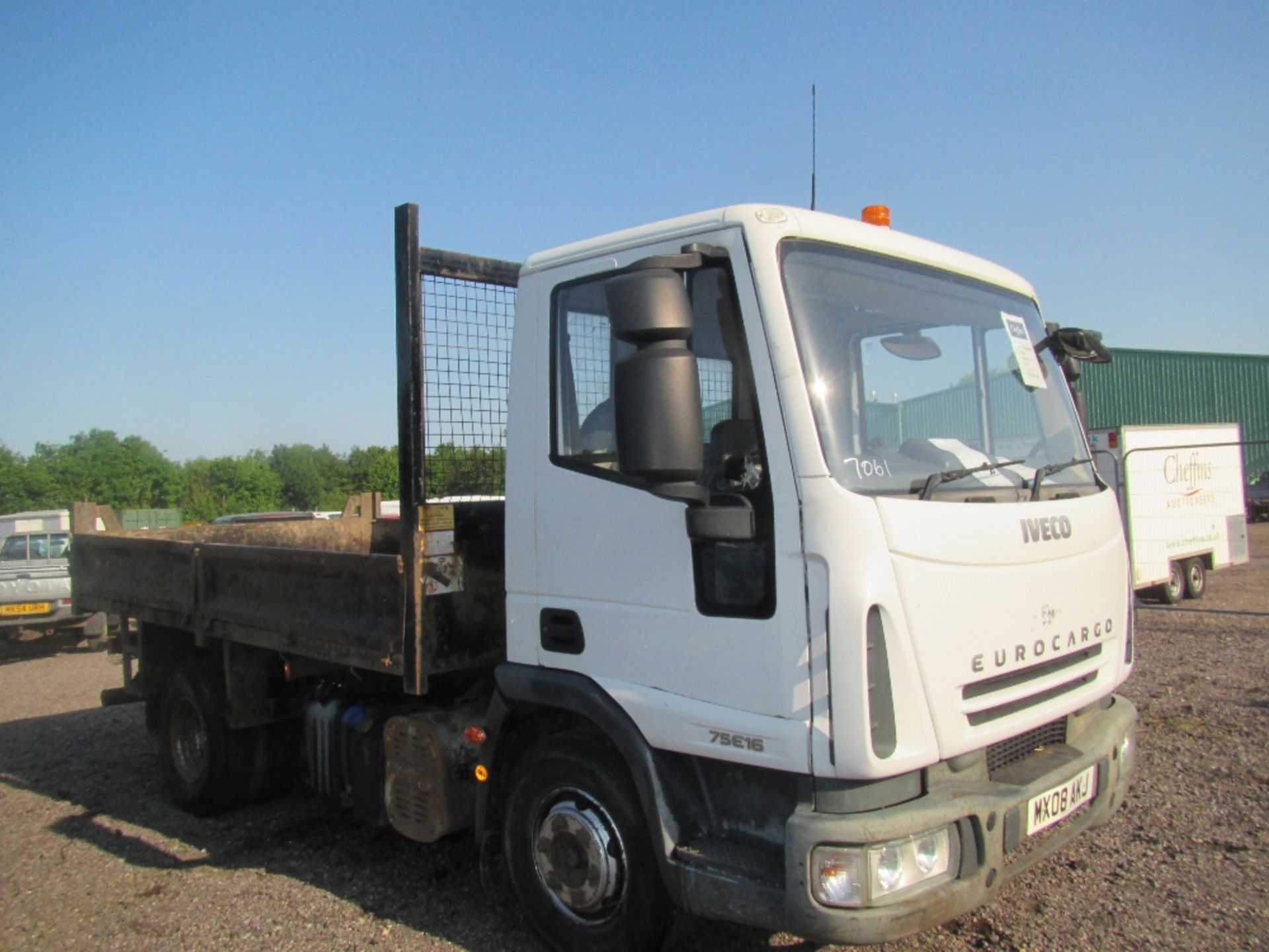 2008 Ford Cargo 7.5 Ton Steel Body Tipper. Tested till July 2016