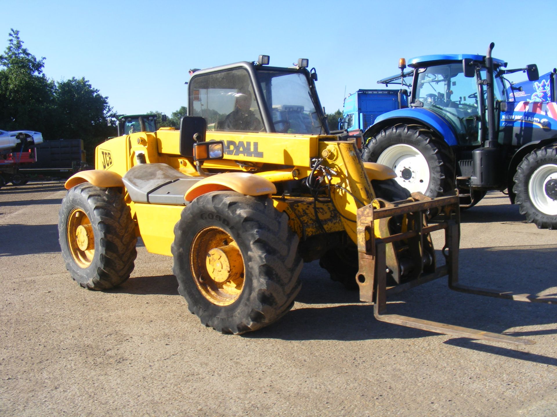 JCB 520/55 Farm Special Telehandler. No V5 Reg. No. P476 OCL - Image 6 of 10