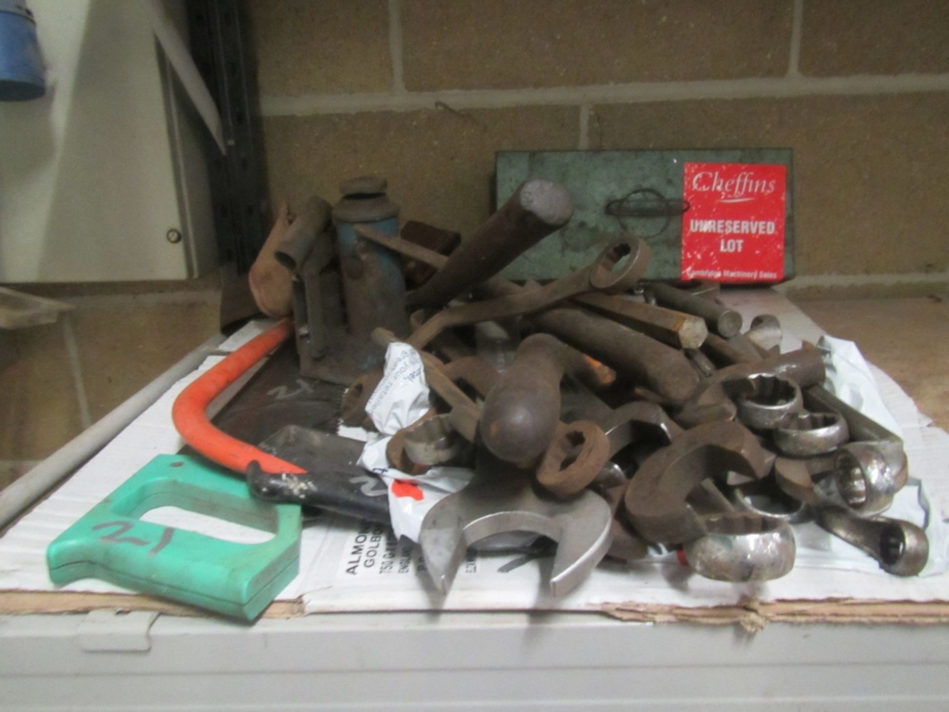 Assorted Spanners etc UNRESERVED LOT - Image 2 of 2
