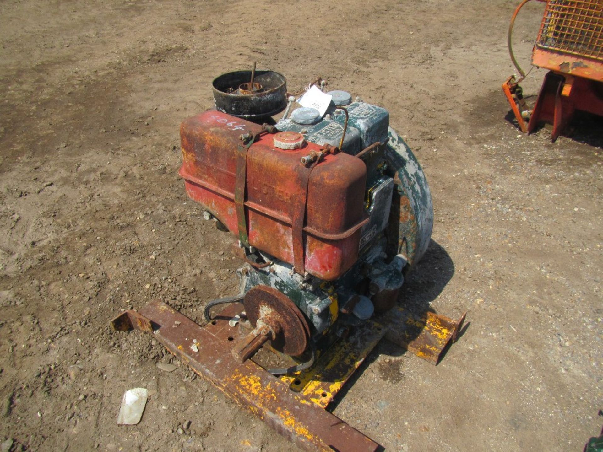 Lister Twin Cylinder Engine