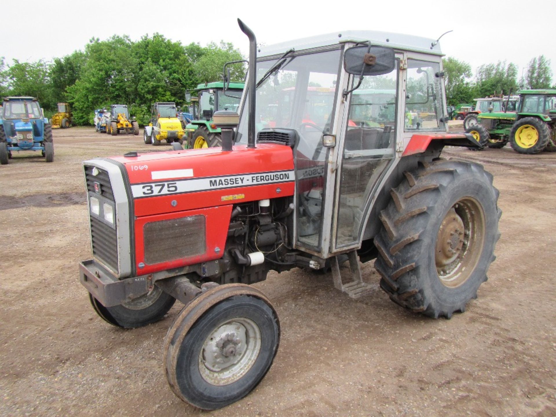 Massey Ferguson 375 2wd Tractor. 2943 Hrs. Ser. No. P06281