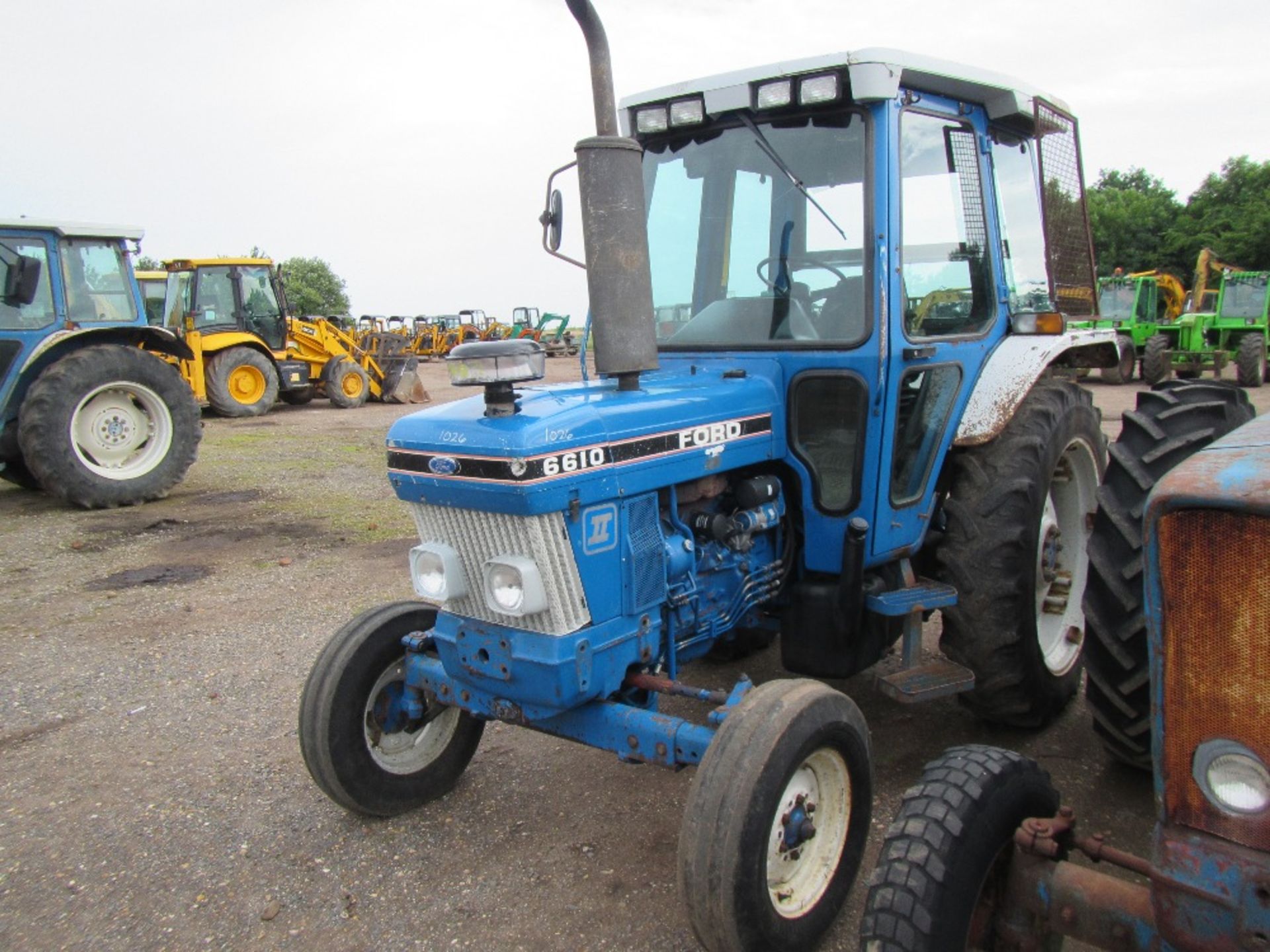 Ford 6610 SQ 2wd Tractor Reg. No. F728 XCL Ser No BB67946