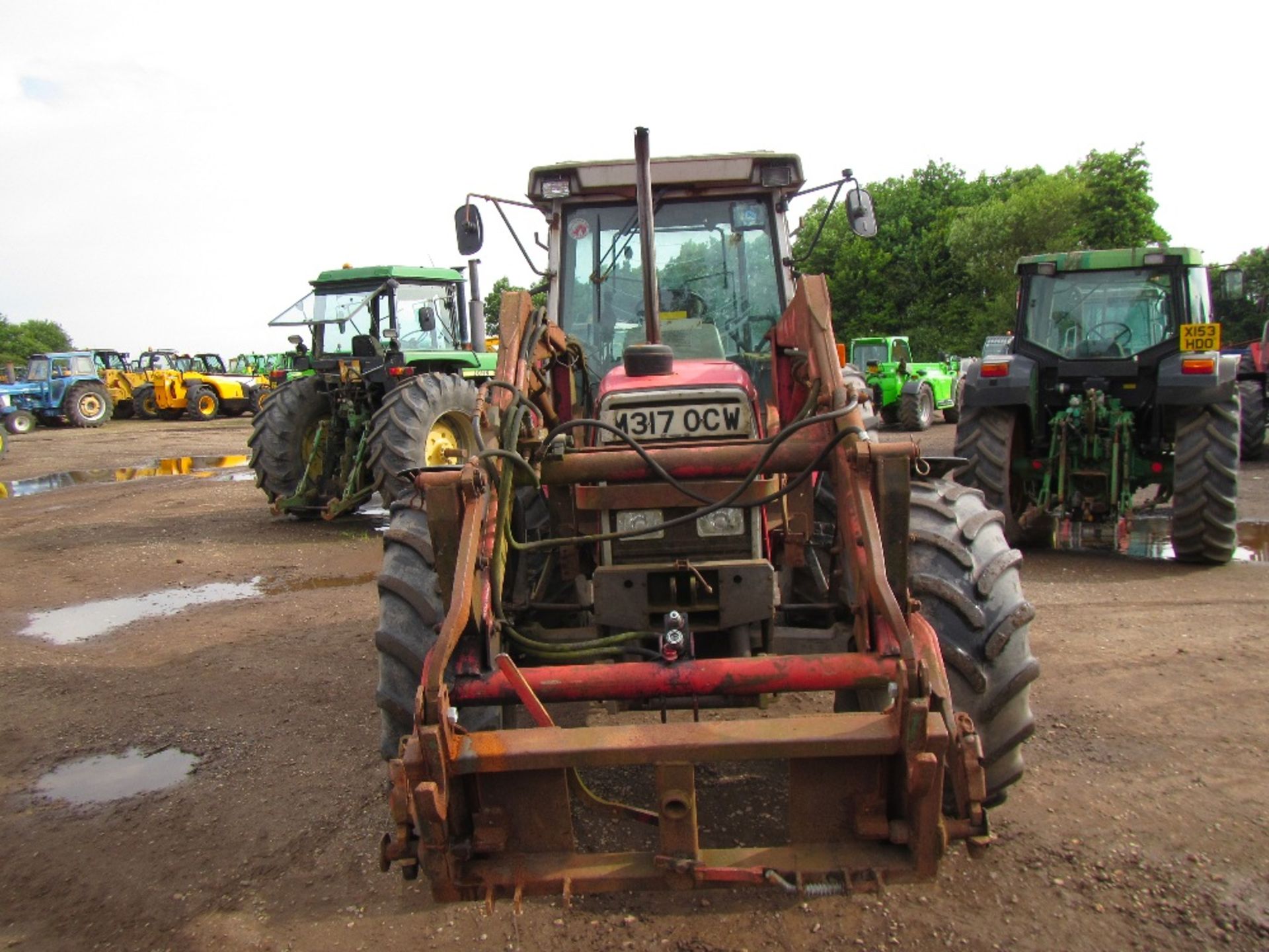 1994 Massey Ferguson 3090 4wd Tractor with Front Loader. Reg. No. M317 OCW Ser No C201010 - Image 3 of 18