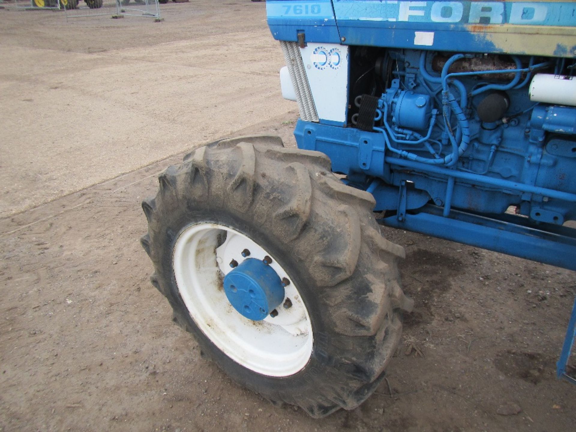 Ford 7610 4wd Tractor Reg. No. D571 MRT Ser No BA14932 - Image 11 of 16