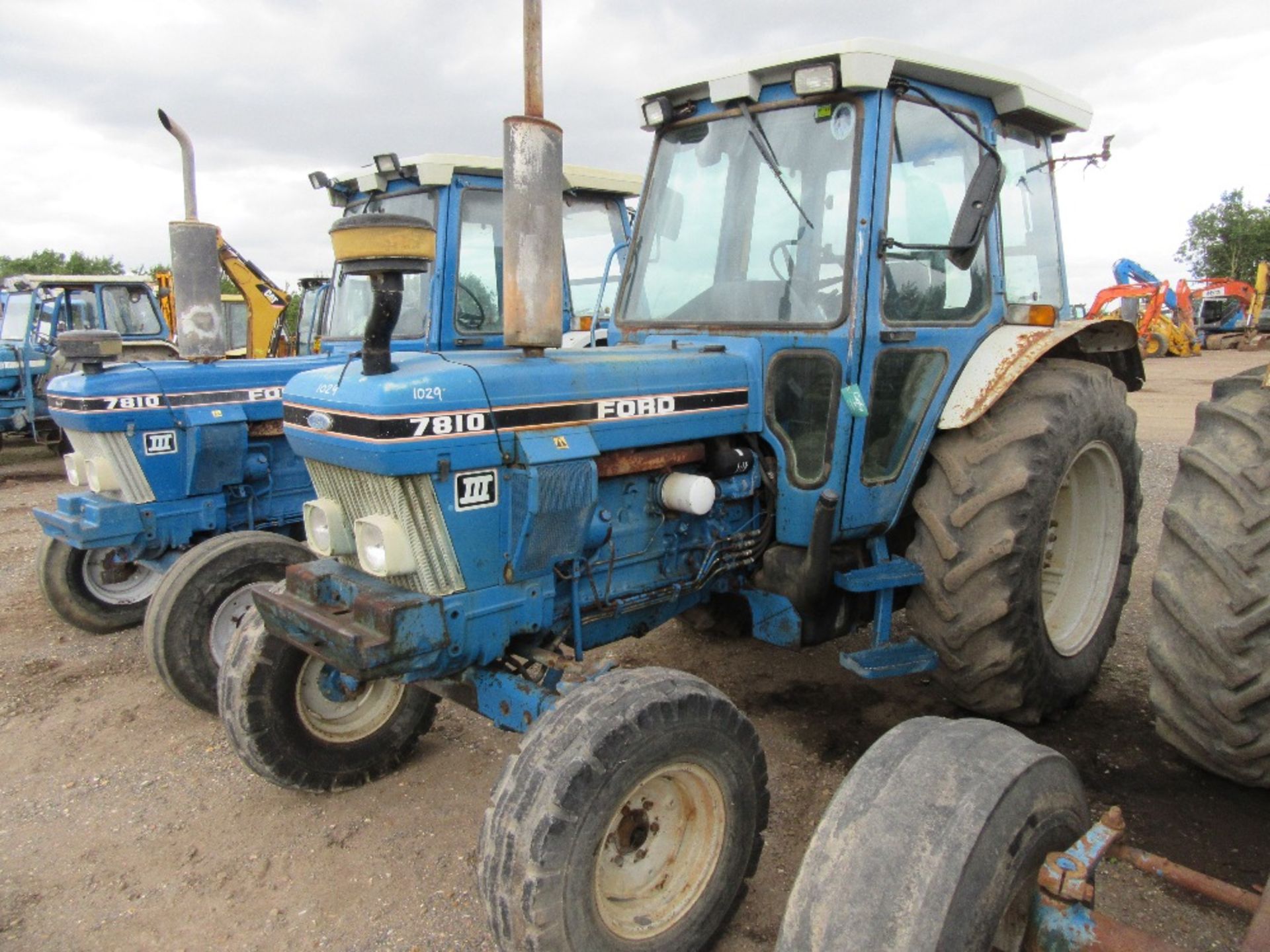 Ford 7810 2wd Tractor. Ser. No. 03611009