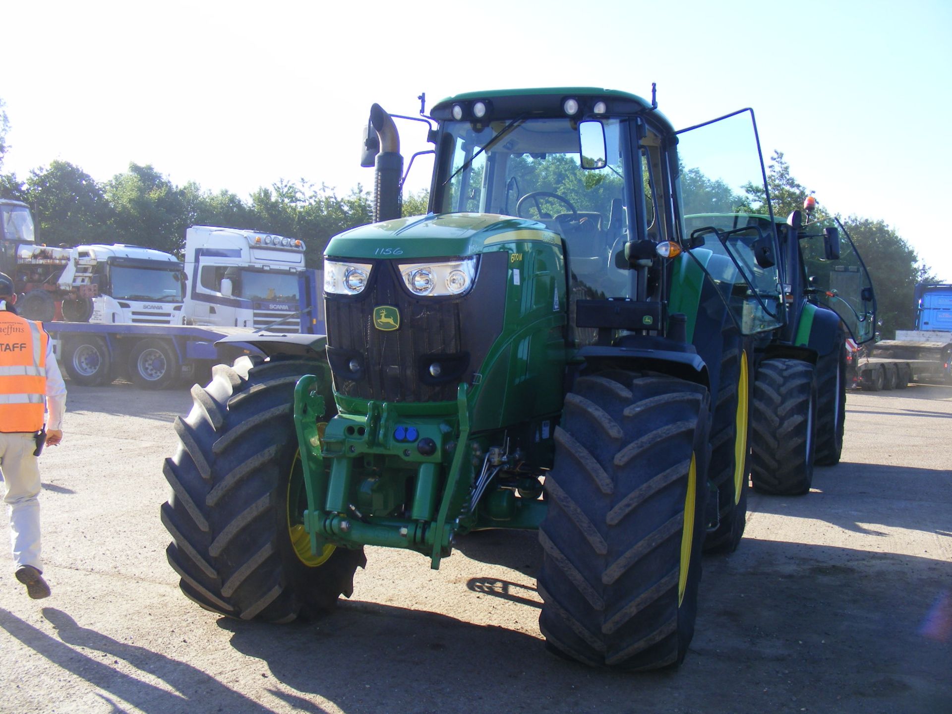 Fiat 100-90 4wd Tractor. Ser. No. 339880 - Image 2 of 14