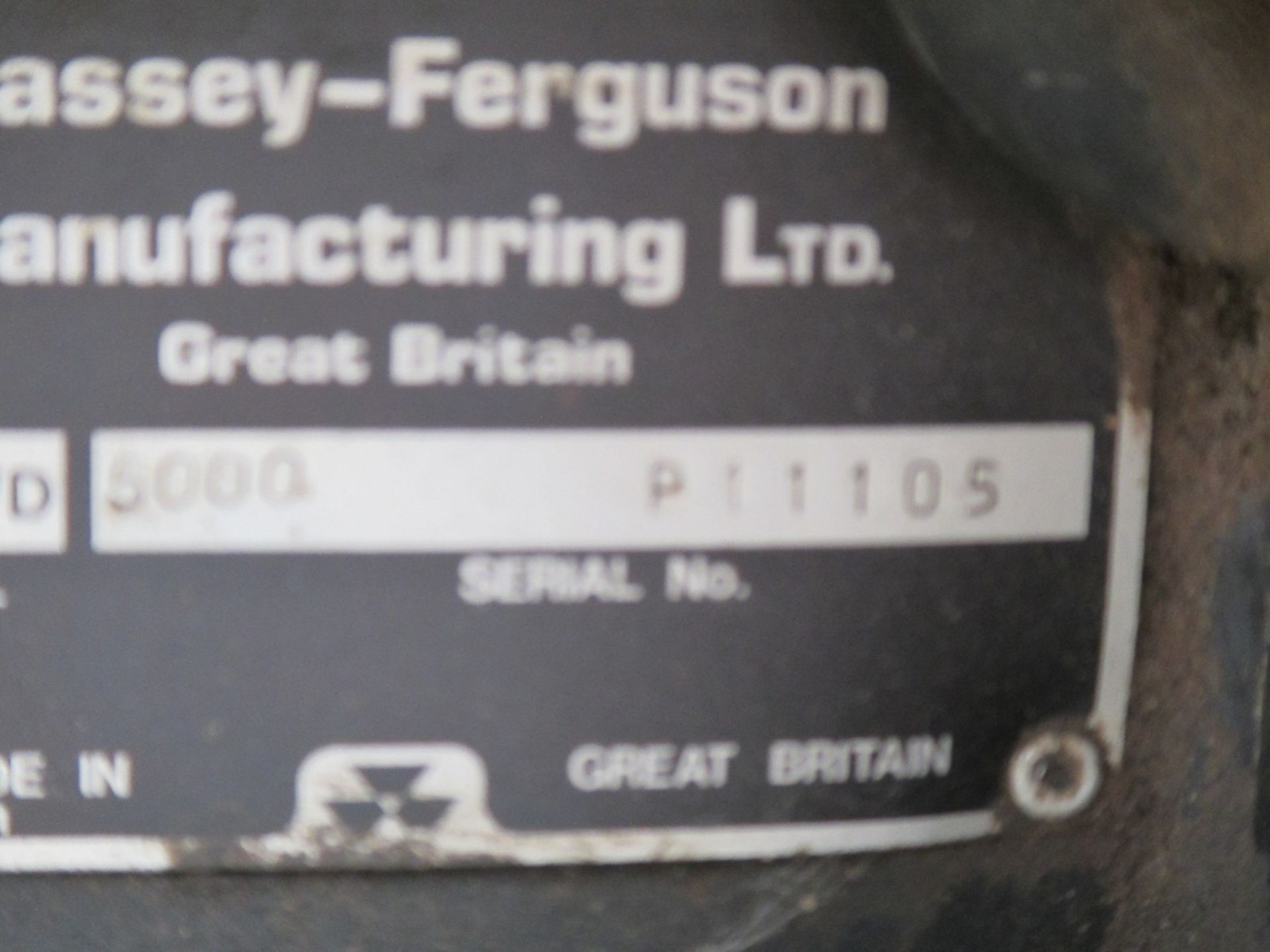 Massey Ferguson 350 Tractor Ser. No. P11105 - Image 12 of 12