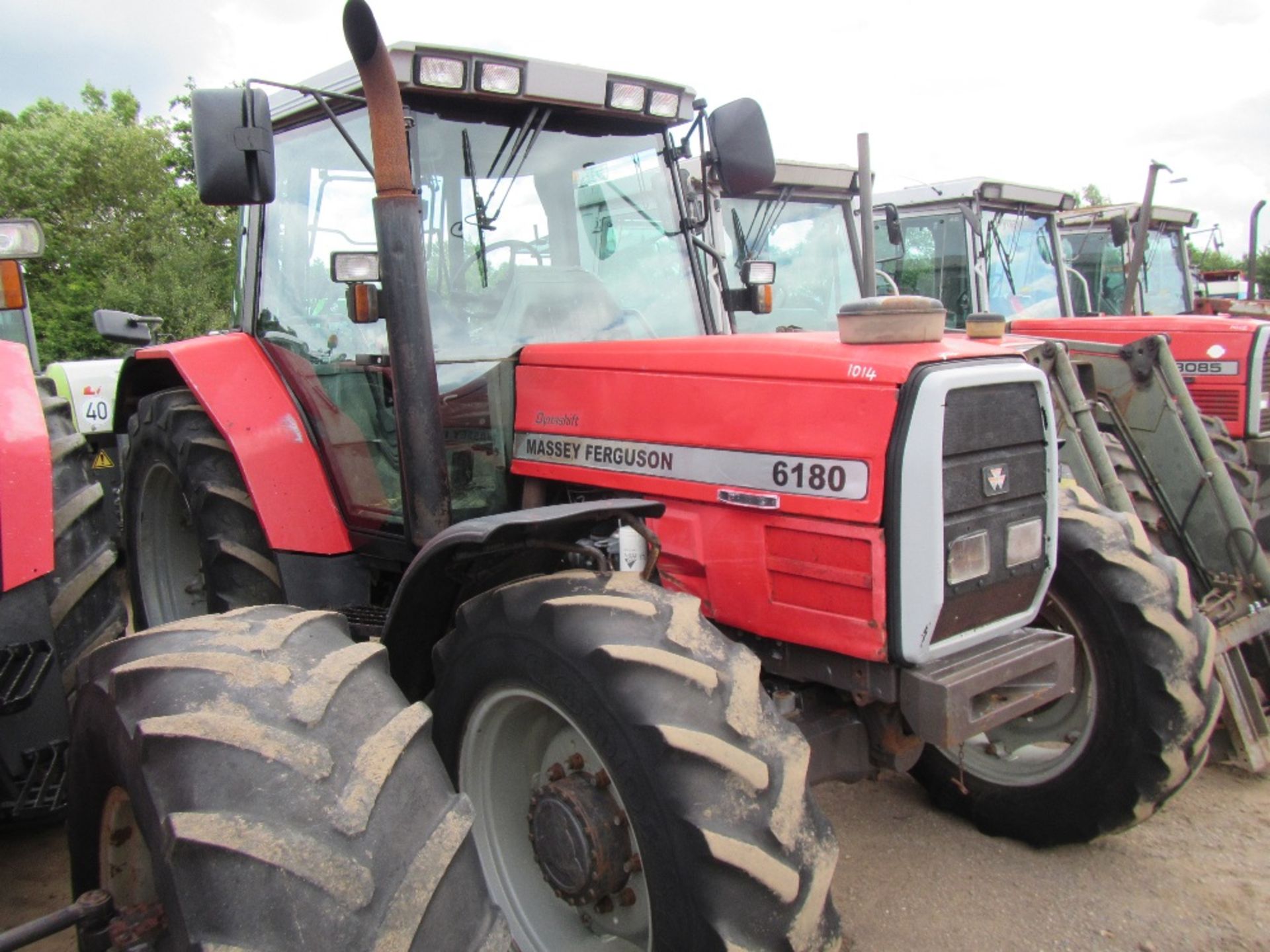 Massey Ferguson 6180 4wd Tractor. Ser. No. E109016 - Image 3 of 14