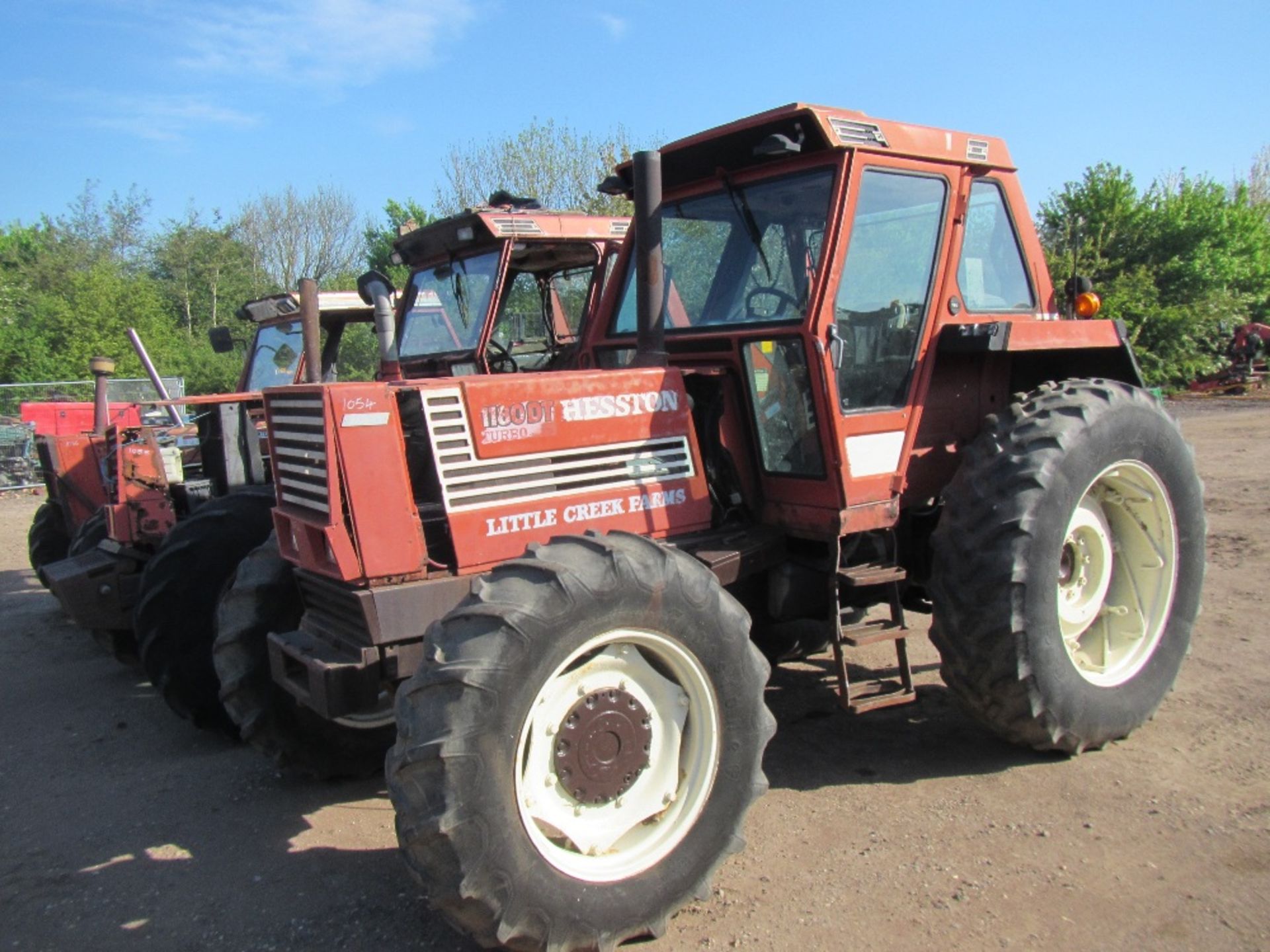 Fiat 1180DT 4wd Tractor. Ser. No. 760433