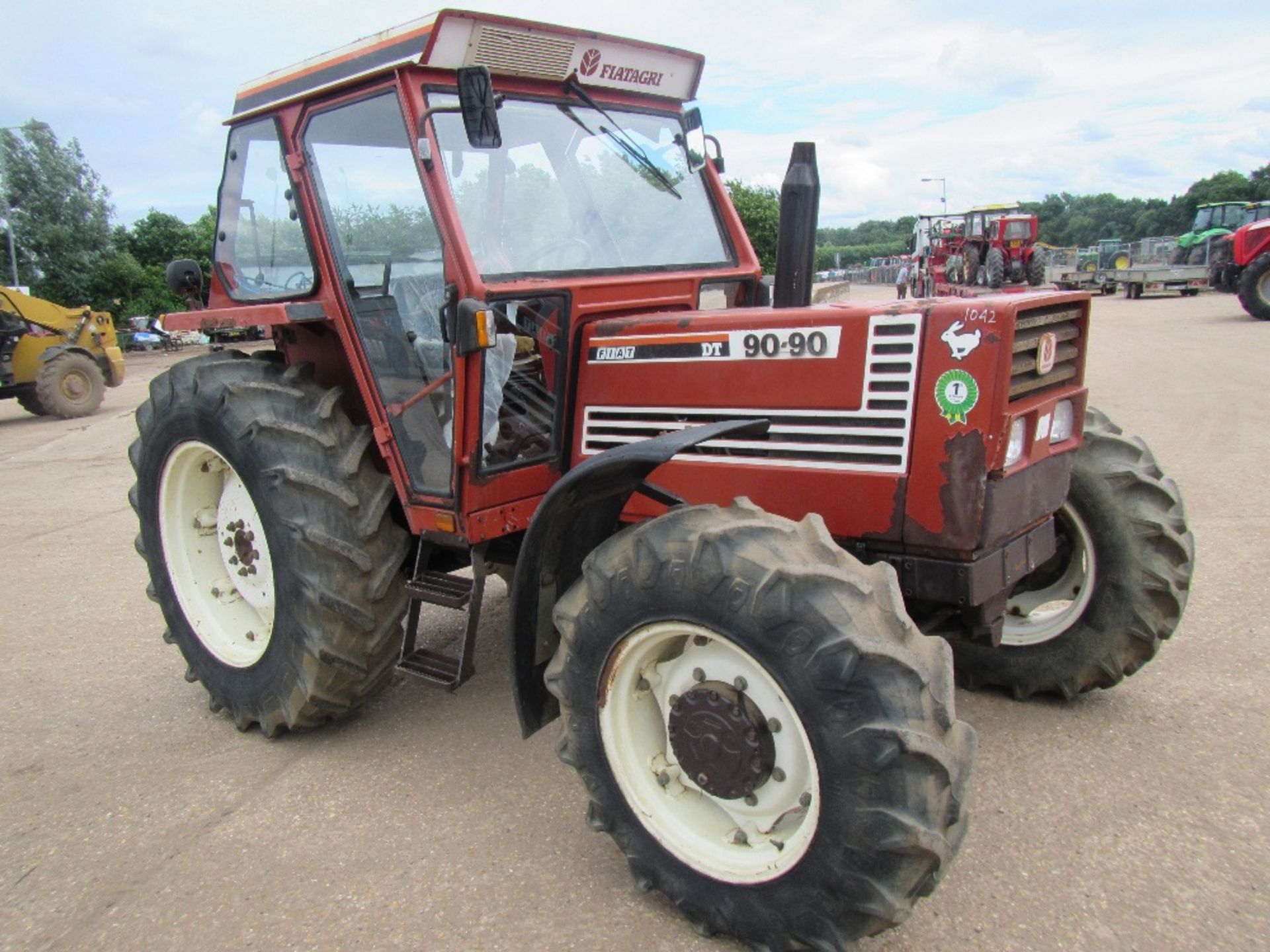 Fiat Tractor 90-90 DT 4wd Tractor. V5 will be supplied. Reg. No. F854 PHP Ser No 817899 - Image 3 of 16