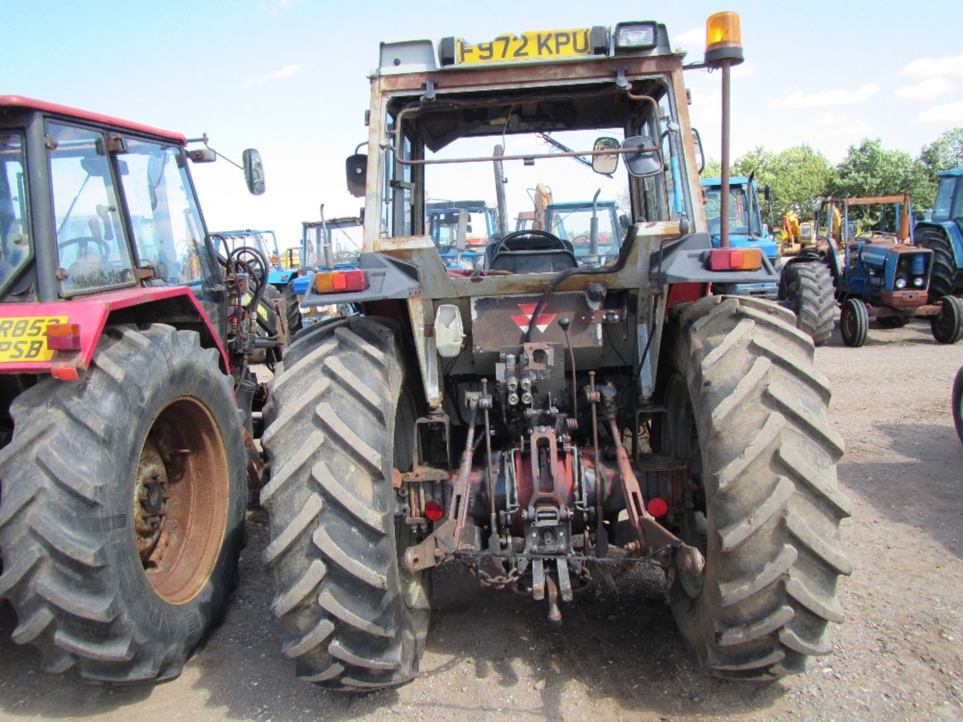 Massey Ferguson 390 2wd Hi Line Cab Tractor with 3 Gear Sticks - Image 6 of 14