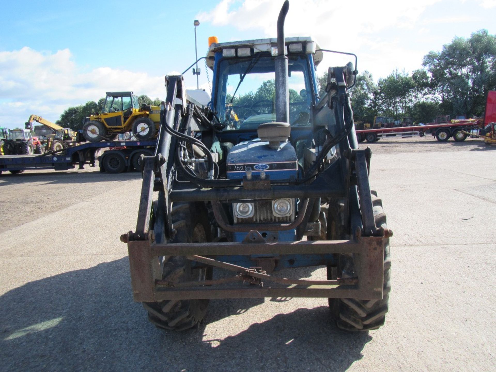 Ford 7610 4wd Tractor with Loader. 9038 Hrs. Reg. No. H305 PVF - Image 2 of 16