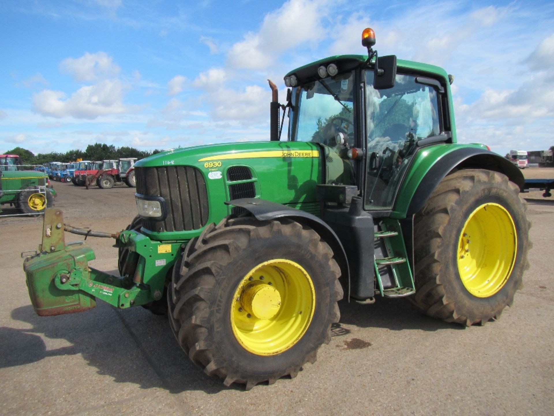 2010 John Deere 6930P 50k Auto Quad Tractor with 4 Electric Spools, Power Beyond, Heated Rear