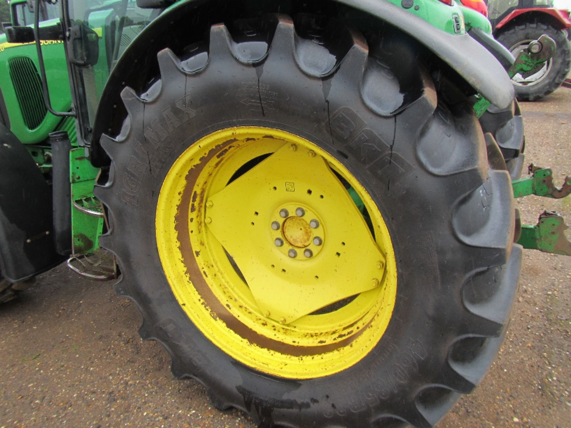 John Deere 6320 40kph Power Quad Tractor Reg No SP05 CGX Ser No 440946 - Image 9 of 16